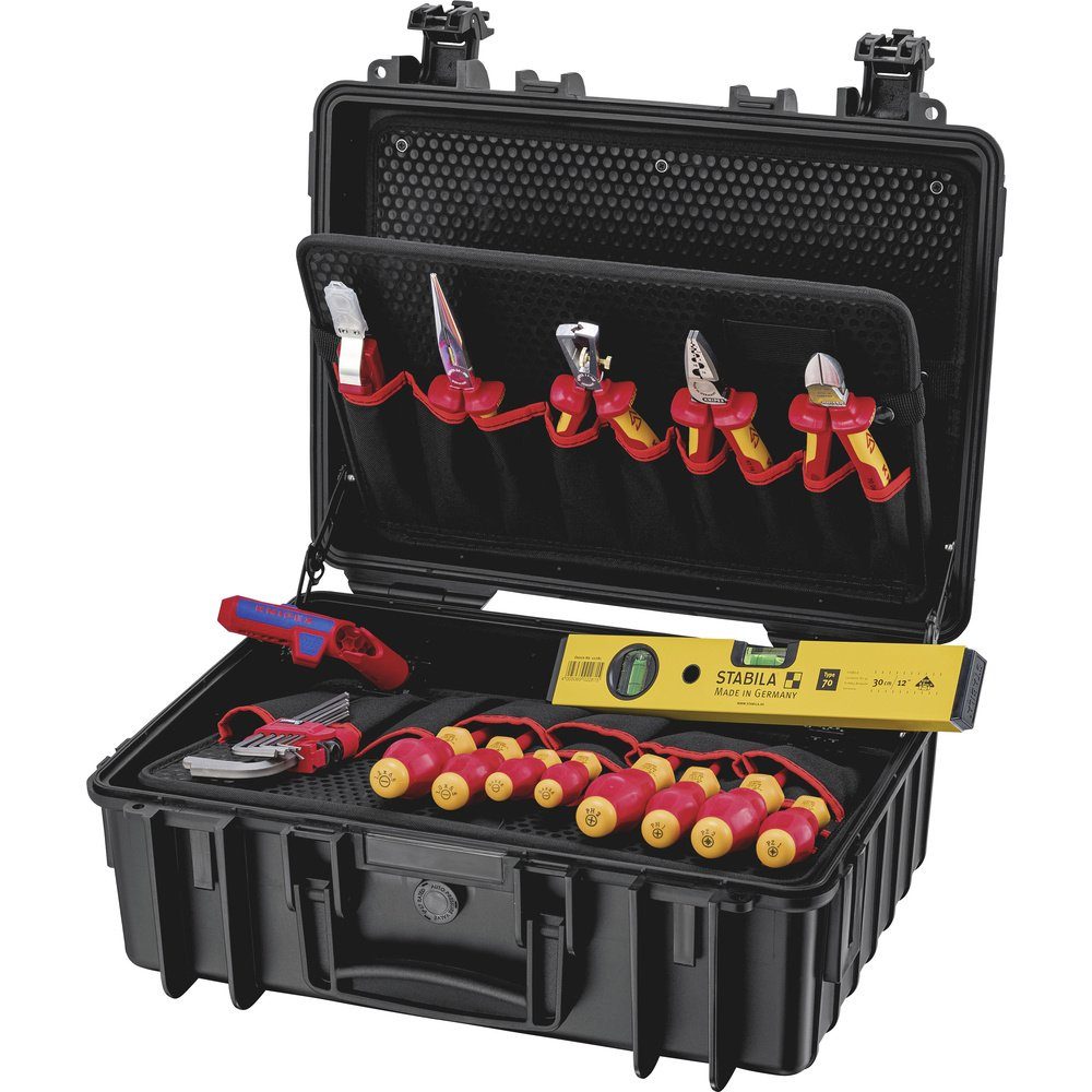 Knipex Werkzeugkoffer Knipex 00 21 34 HL S2 Werkzeugkoffer bestückt 24teilig (B x H x T) 4