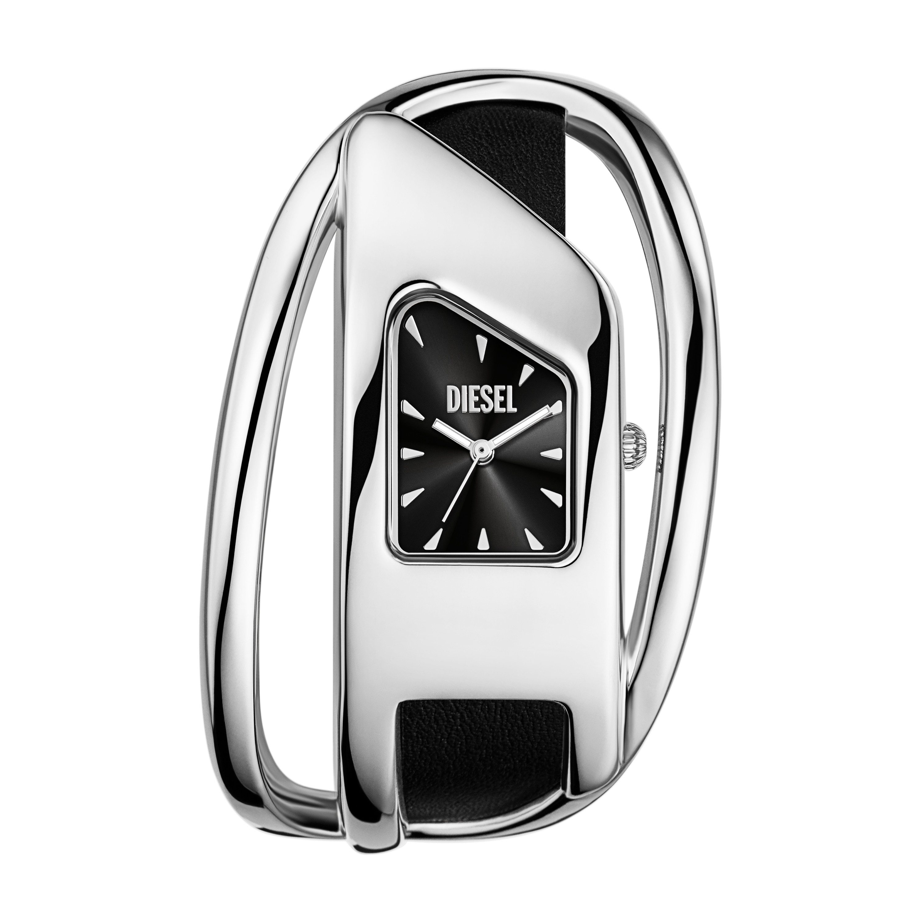 Diesel Quarzuhr WRAP-D DZ5627, Armbanduhr, Damenuhr, Lederarmband, analog