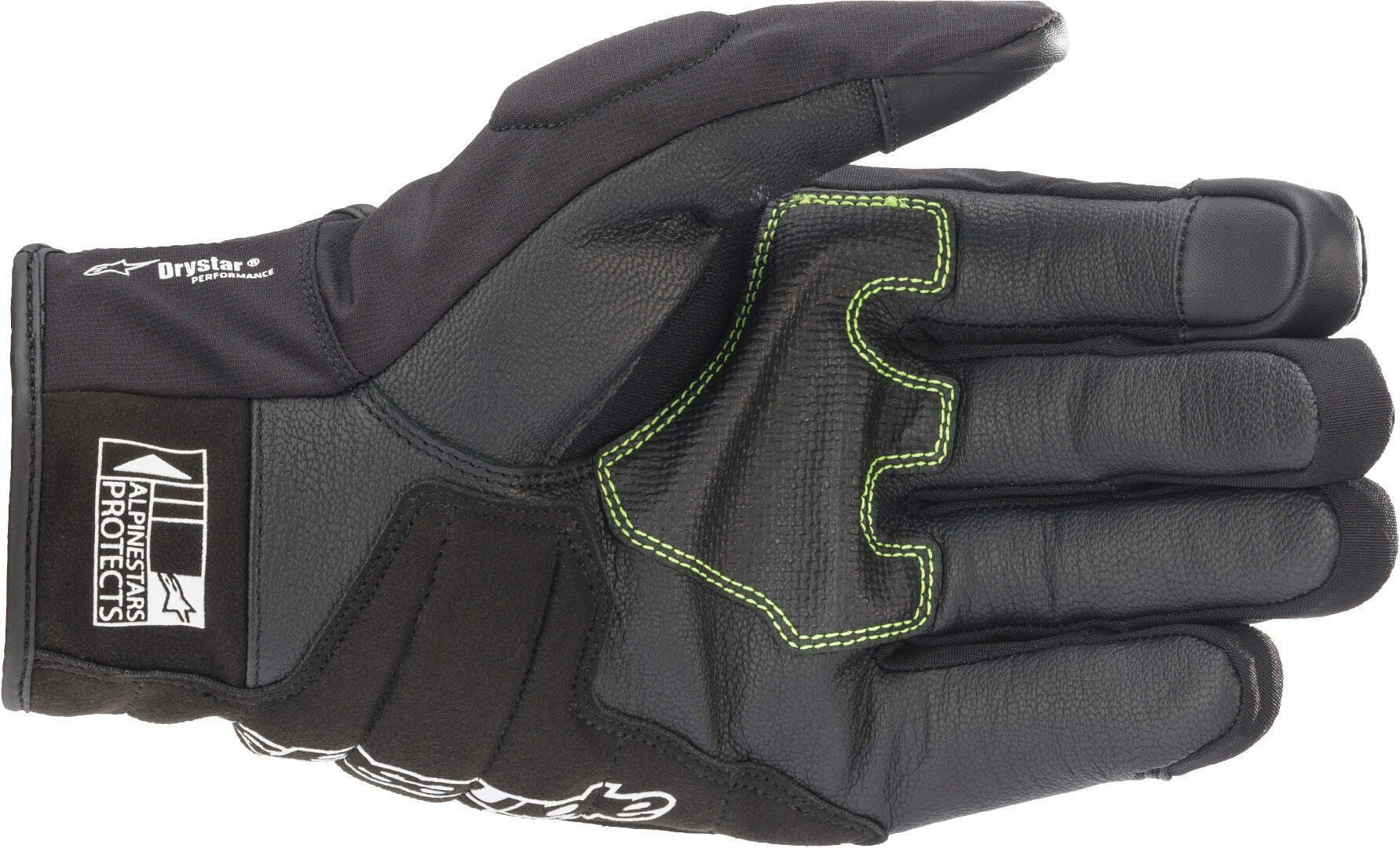 Drystar Alpinestars Z Motorradhandschuhe Black Motorradhandschuhe SMX