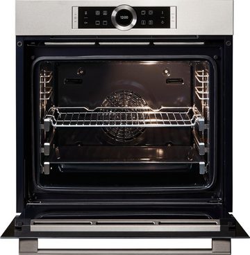 BOSCH Einbaubackofen 8 HBG632TS1, mit 3-fach-Teleskopauszug