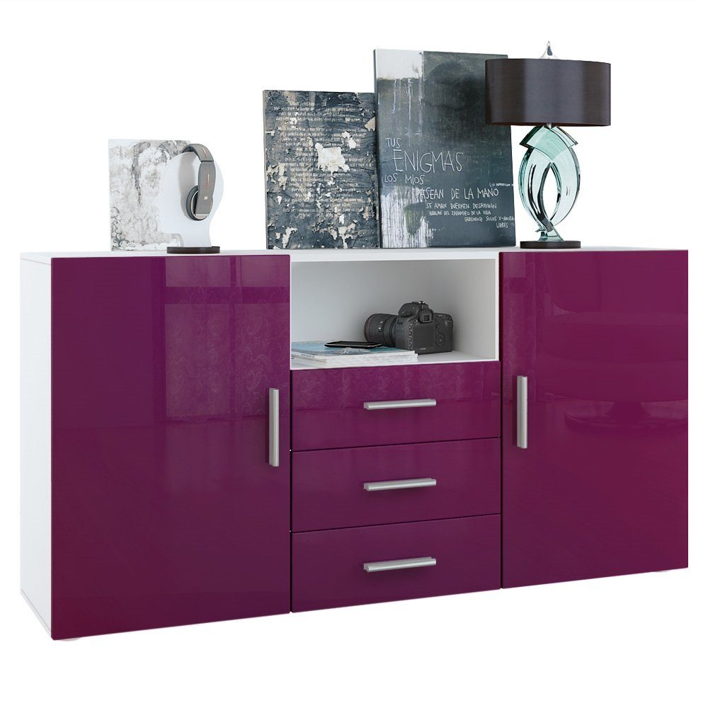 Vladon Sideboard Skadu (Kommode, mit 2 günstig online kaufen