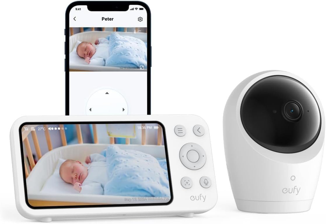 eufy Security Überwachungskamera eufy Babyphone mit Kamera E20 (Innenbereich, 1-tlg)