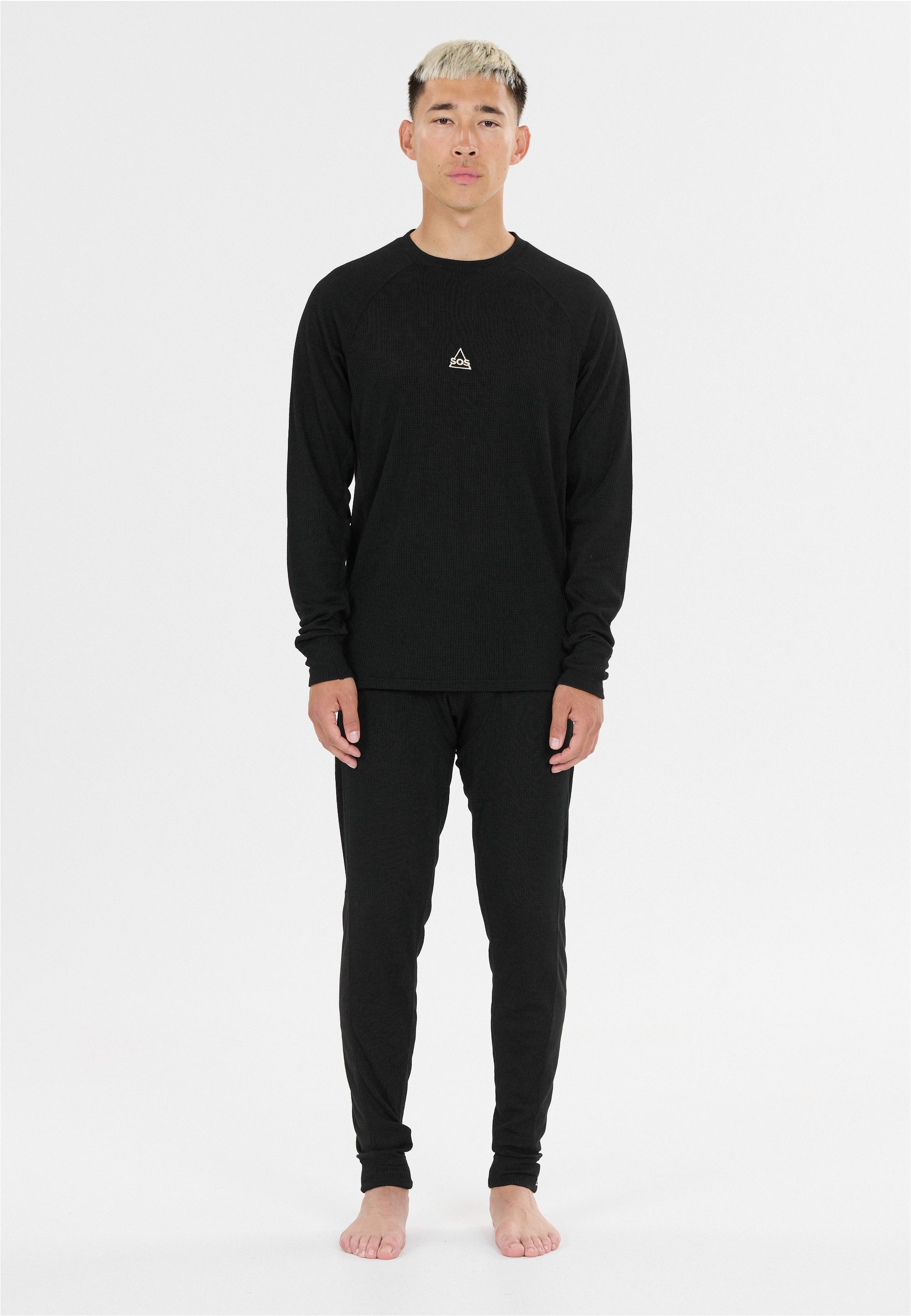 SOS Funktionsshirt Namsan (2-tlg) mit bequemer Merino-Wolle