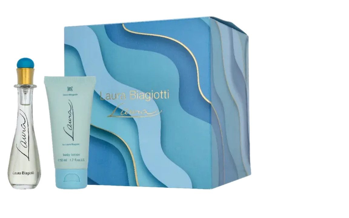 Laura Biagiotti Duft-Set Laura Geschenkset, 2-tlg., Eau de Toilette ; Bodylotion;