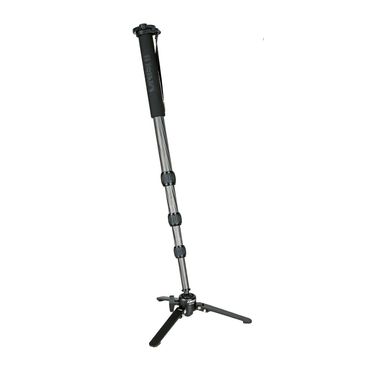 bis 6kg abnehmbarer Einbeinstativ Monopod Schnelldrehverschlüsse Fuß JUSINO VM-254C Carbon