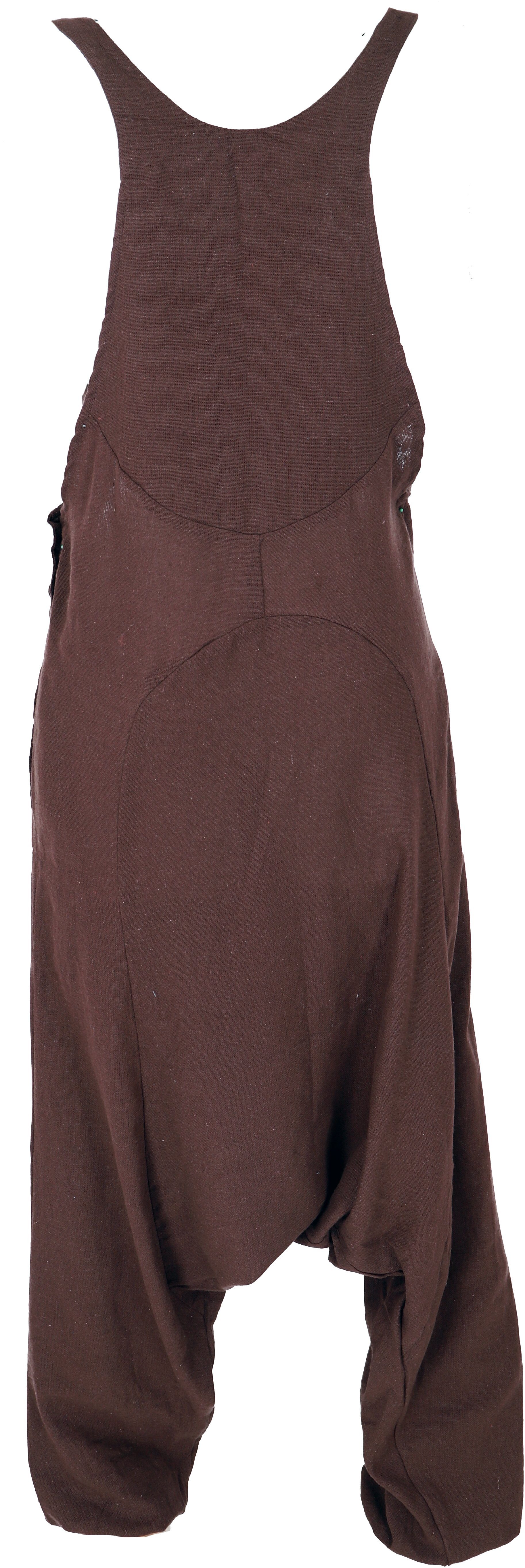Guru-Shop Relaxhose Natürliche Boho Latzhose, Overall, günstig online kaufen