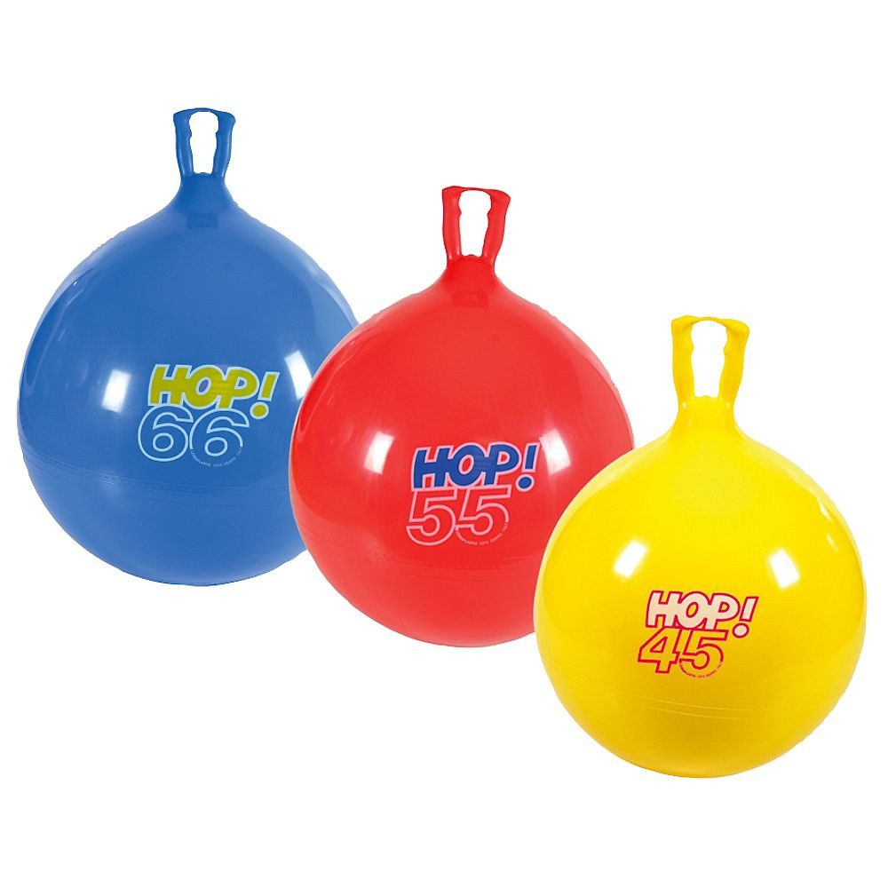 Gymnic Hüpfball Hüpfball HOP, Fördert die Bewegungs-Koordination