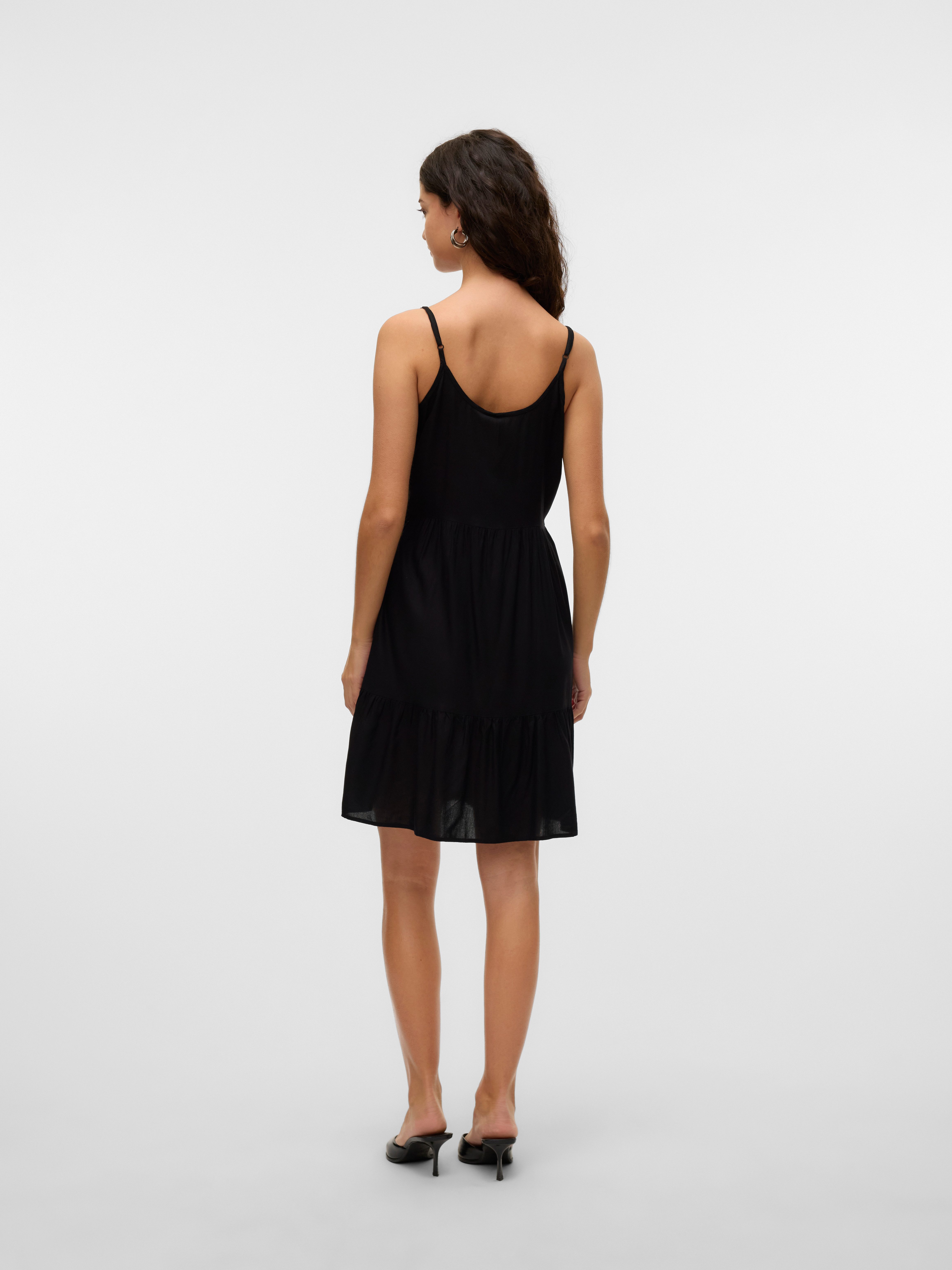 Vero Moda Trägerkleid VMBUMPY SHORT SINGLET DRESS WVN GA NOOS Sommerkleid