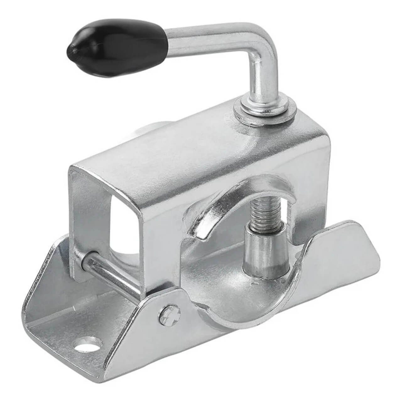 ProPlus Klemmhalter Klemmhalterung / Klemmschelle mit Klappknebel, 1-tlg., für Stützräder und Schiebestützen mit einem Durchmesser Ø 48 mm