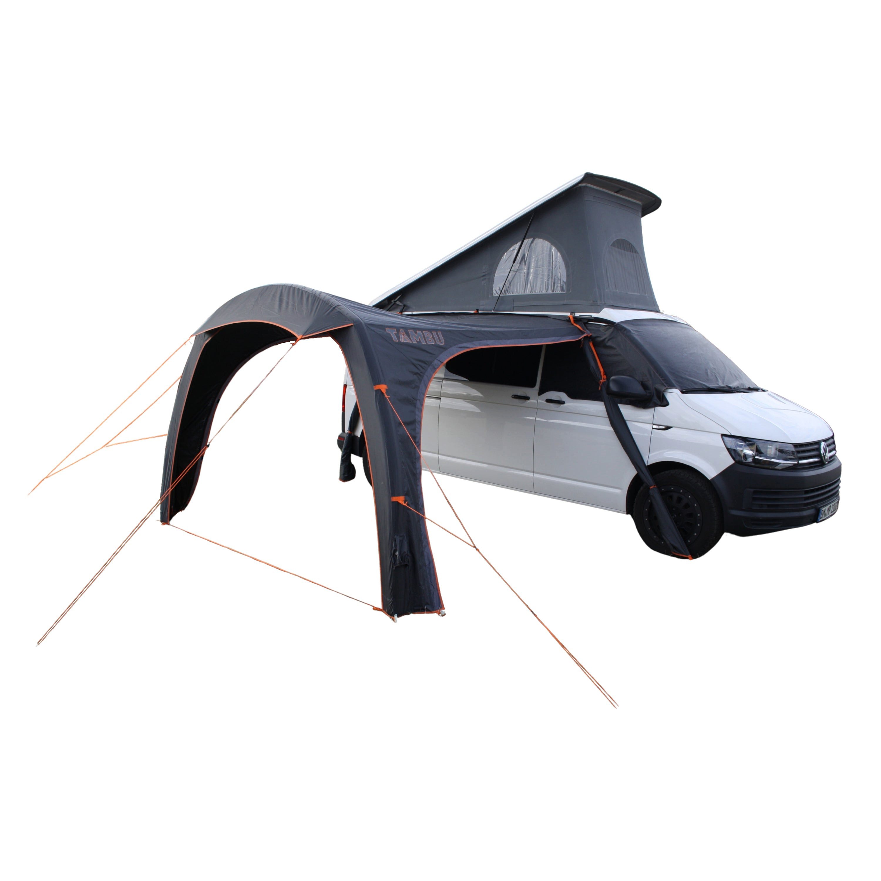 Tambu Kuppelzelt TAPA, Bus-Sonnensegel mit Air-System