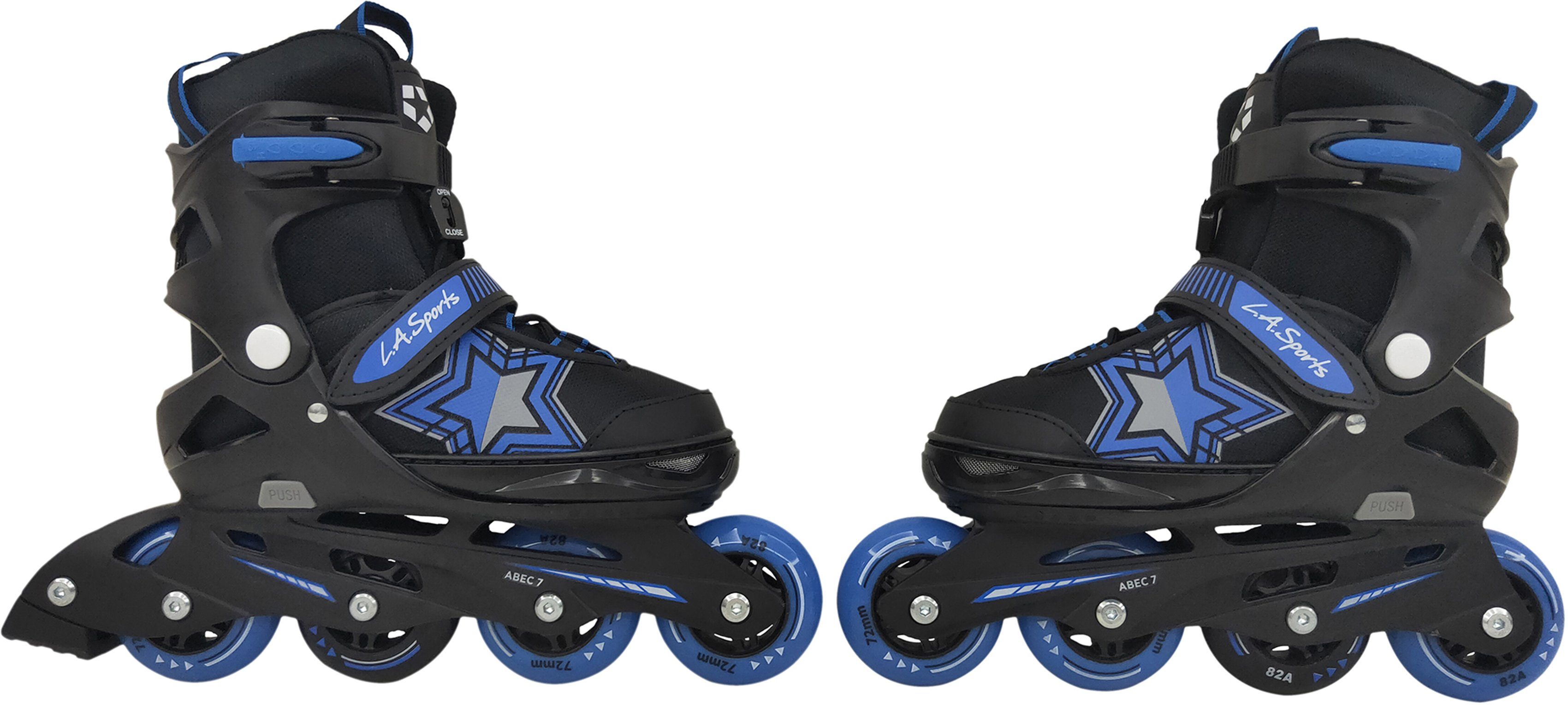 Softboot Jugendliche L.A. Skate Kinder Größenverstellung Sports Inlineskates Inliner