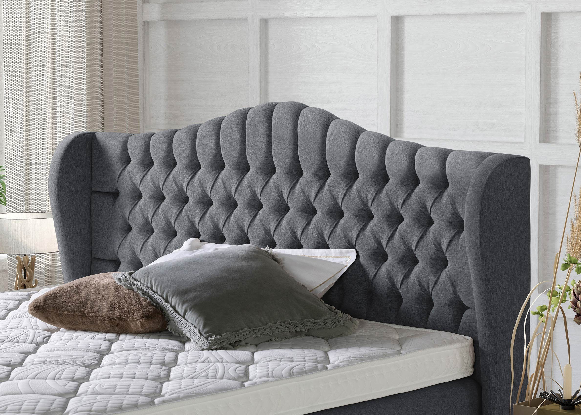 BettCo Stauraumbett Boxspringbett mit Bettkasten Maison günstig online kaufen