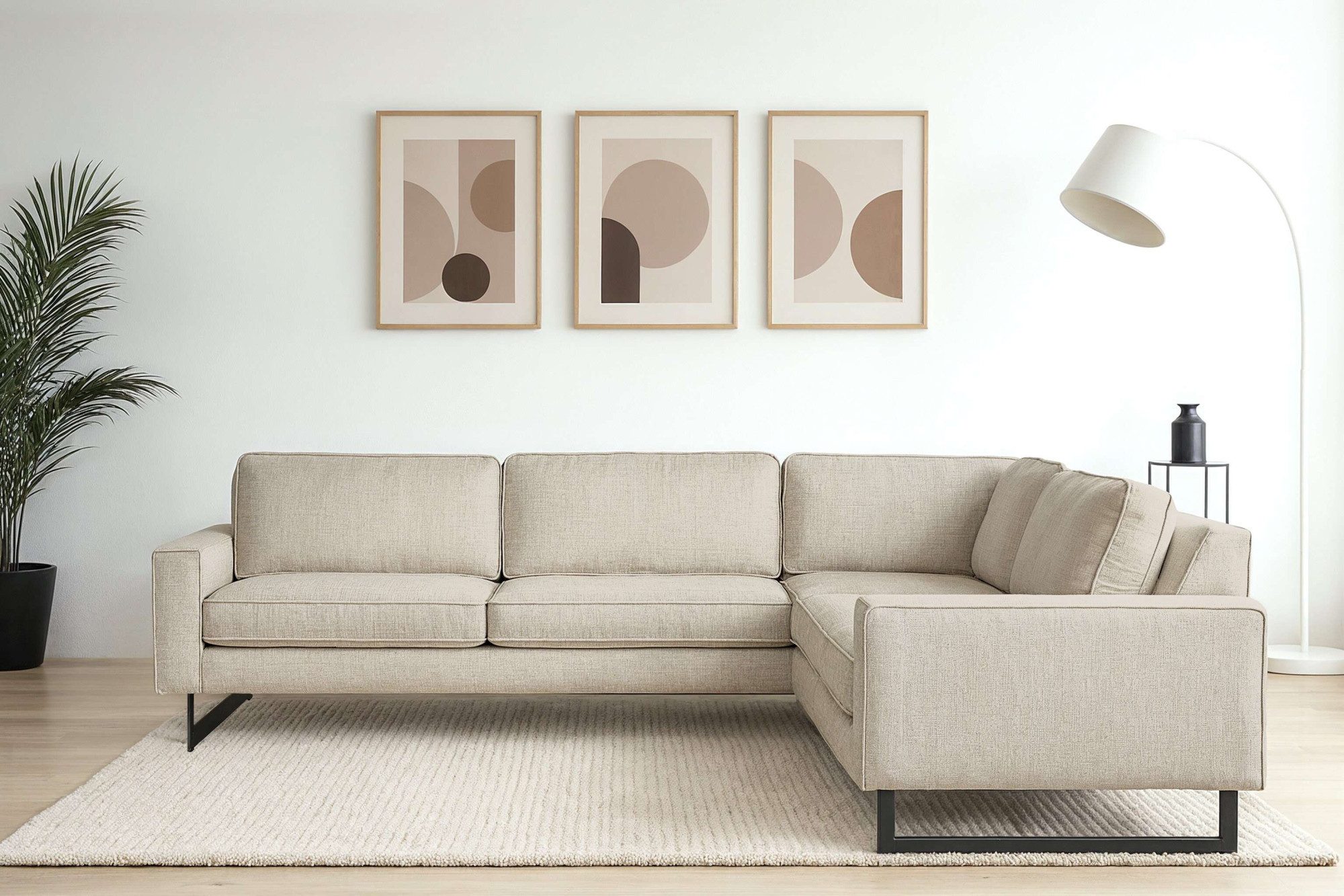 Places of Style Ecksofa Pinto, XXL, günstig online kaufen