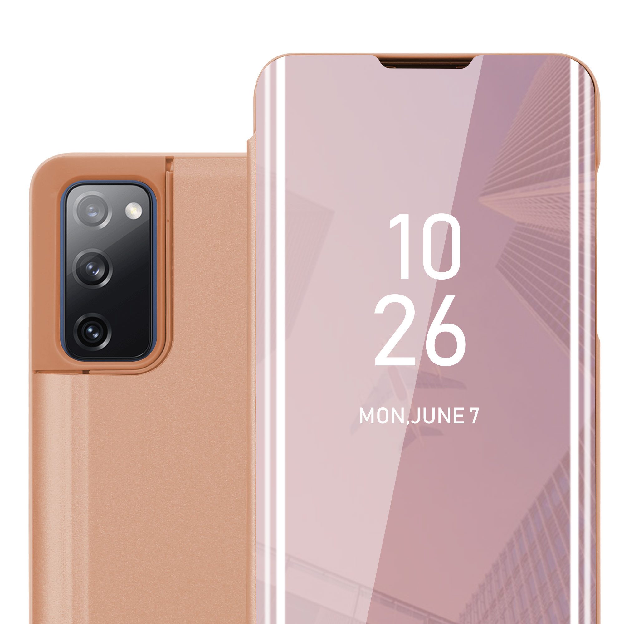 Cadorabo Handyhülle für Samsung Galaxy S20 FE Hülle Samsung Galaxy S20 FE, Klappbare Handy Schutzhülle - Hülle - mit Standfunktion und Kartenfach