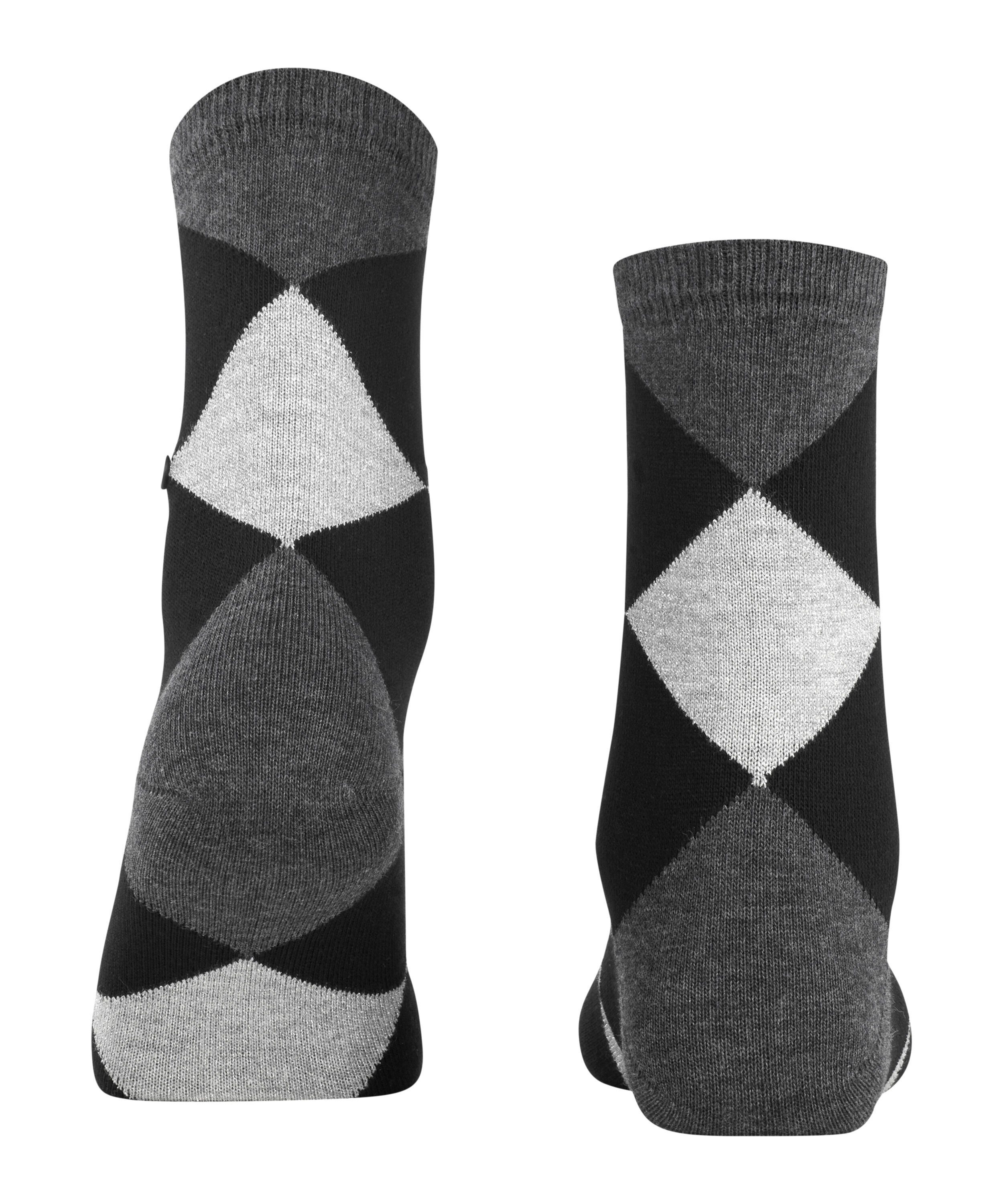 Wäsche/Bademode Socken Burlington Socken Black Bonnie (1-Paar) mit hochwertiger Baumwolle