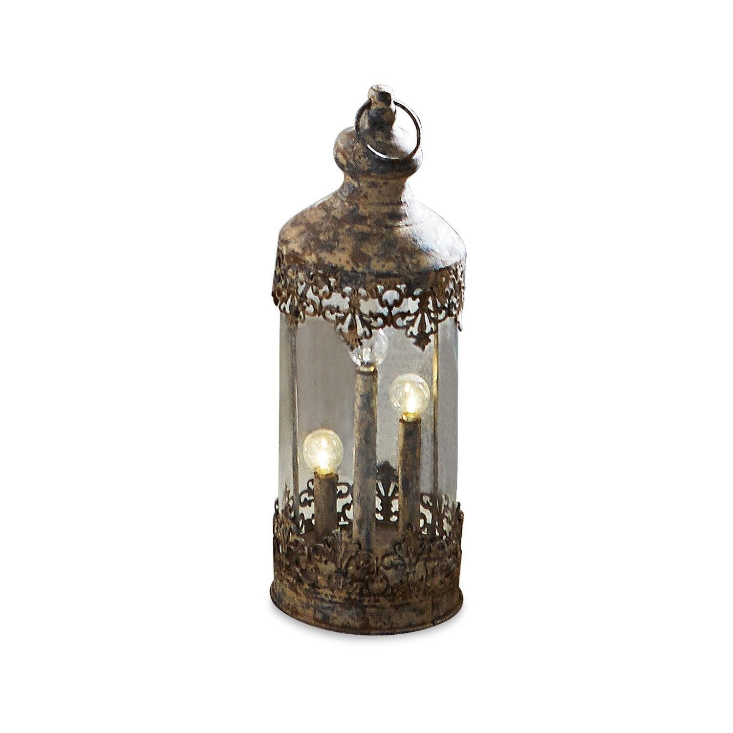 Mirabeau LED Laterne Laterne Cosette antikbraun