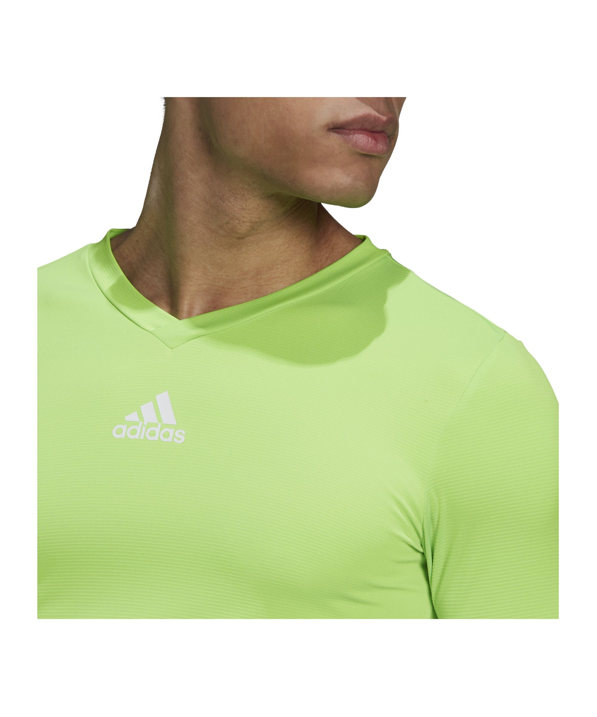 Nachhaltiges Team Produkt Performance gruenweiss adidas Top langarm Funktionsshirt Base