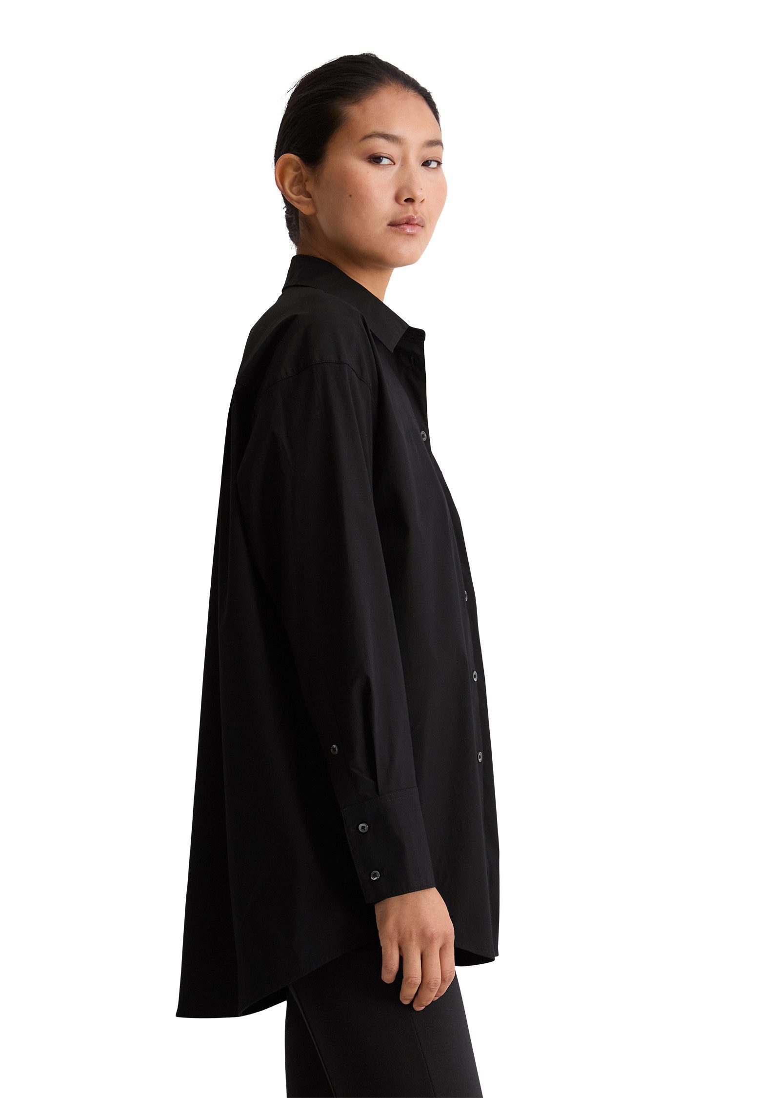 Marc O'Polo Langarmbluse aus Premium Cotton Stretch günstig online kaufen