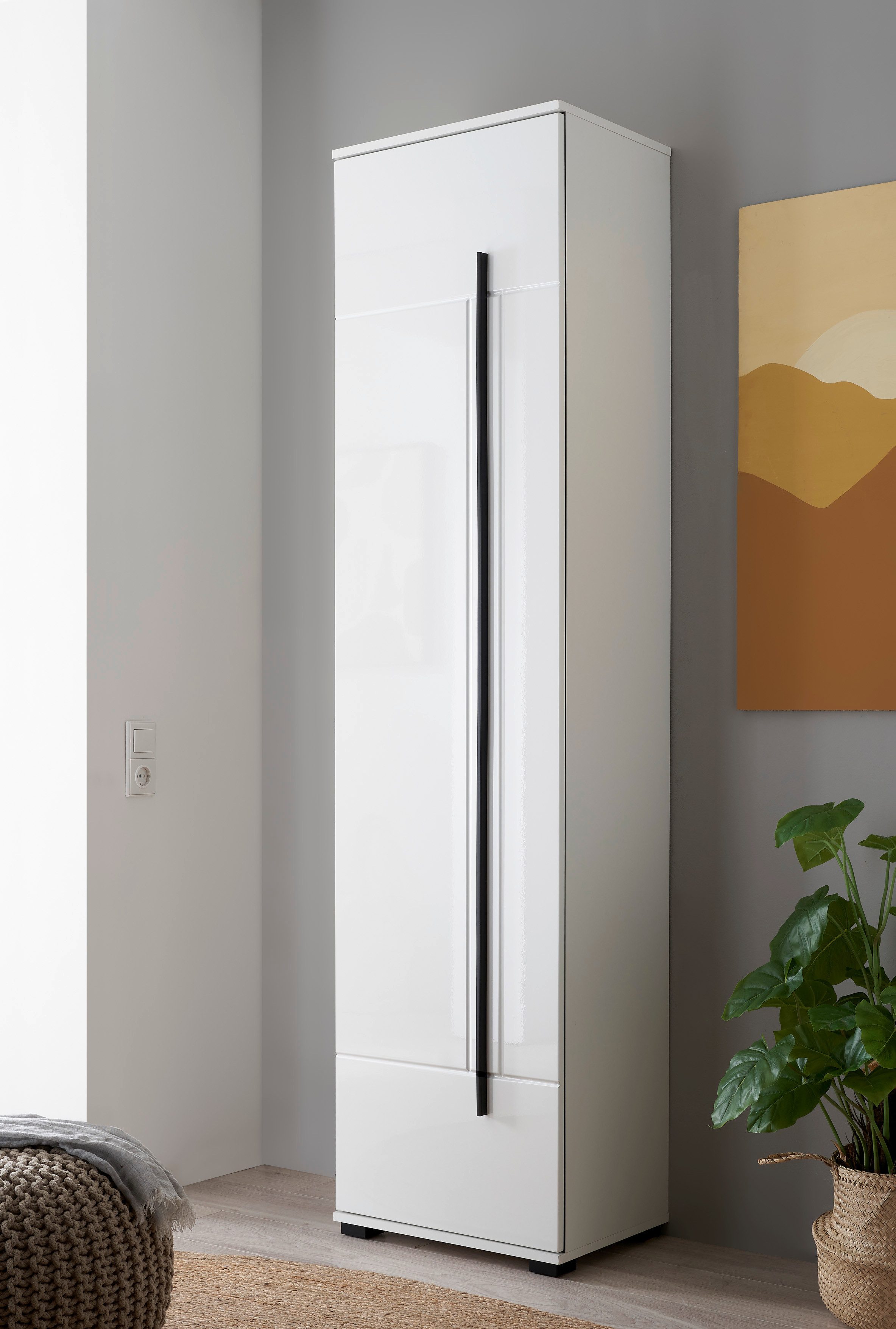 Home affaire Garderobenschrank Cantara, moderner Schrank, Schuhschrank mit Stauraum ausreichend Stauraum, vielseitig einsetzbar, 50 cm breit