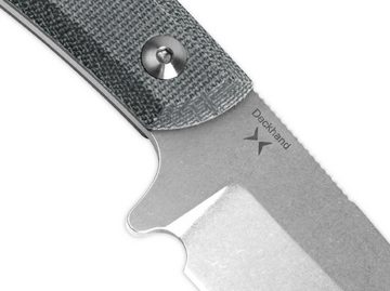 Kizer Universalmesser Deckhand Micarta G10 Black feststehendes Messer mit Kydexscheide, (1 St), Scheide inklusive