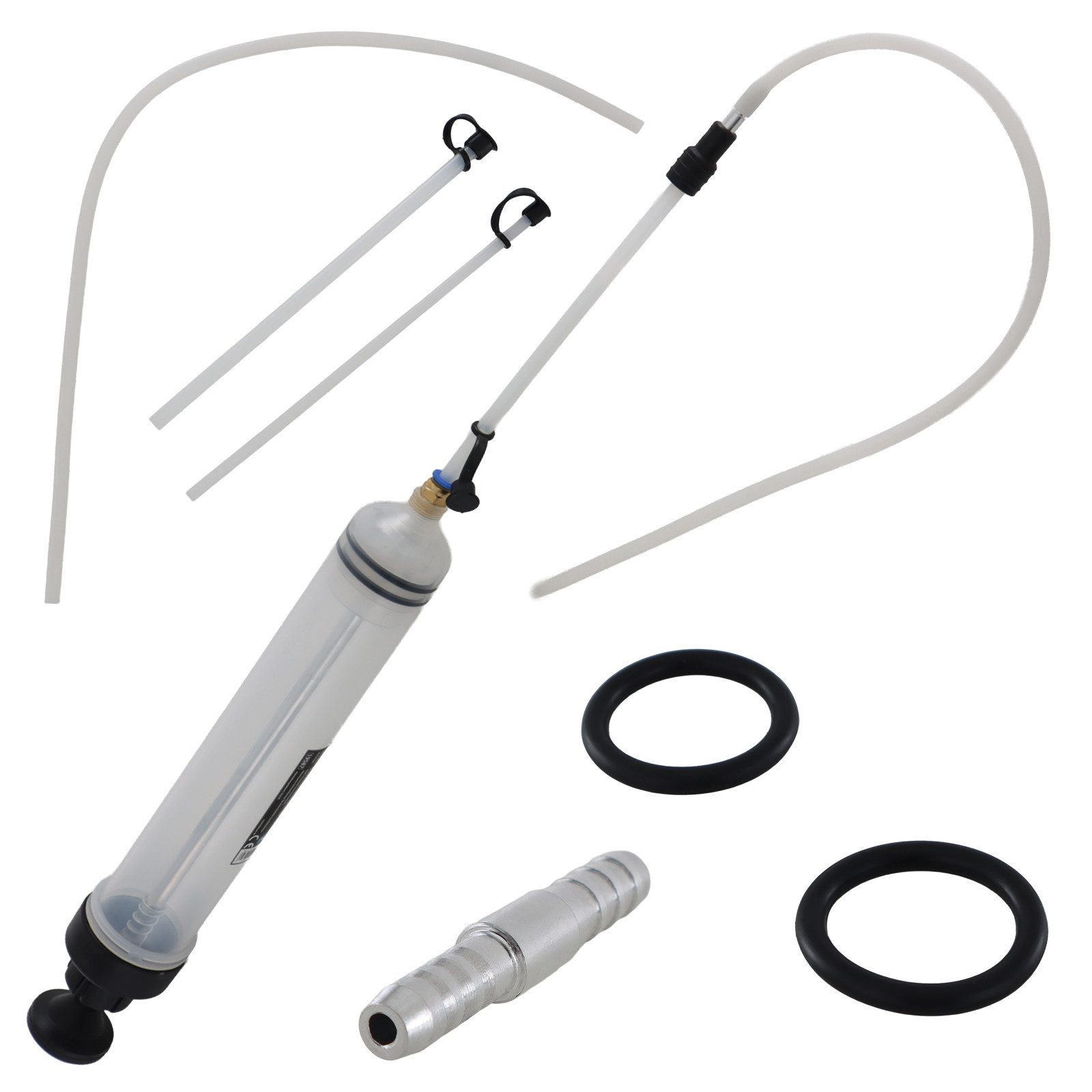 Bituxx Ölabsaugpumpe Öl Einfüllpumpe 500ml (MS-19587, 8-tlg)