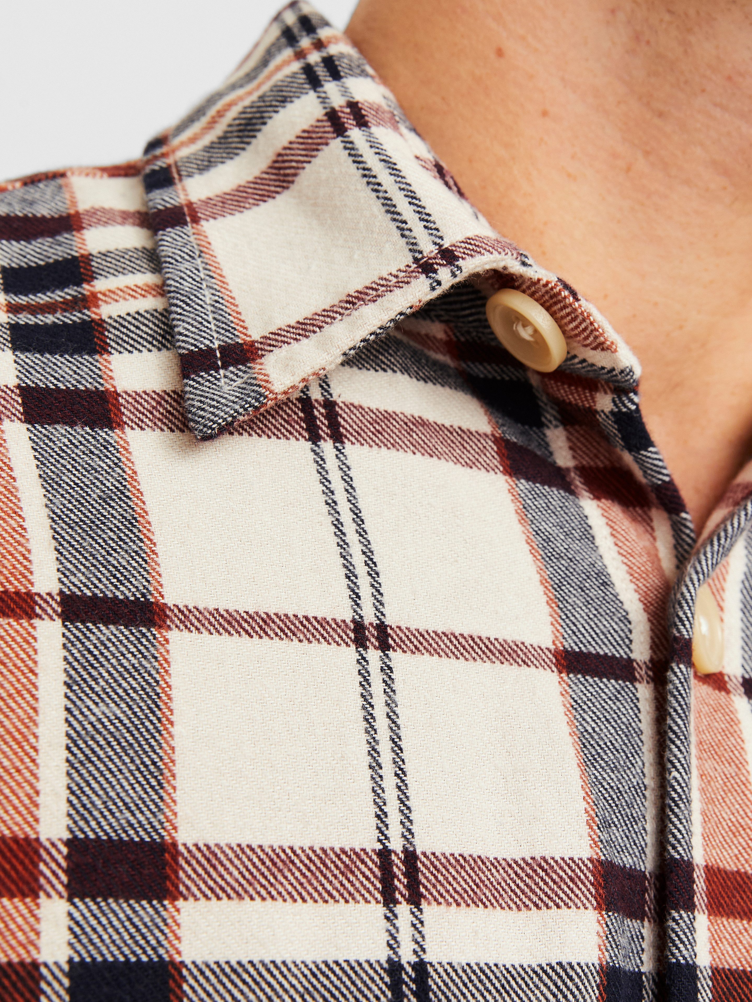 Jack & Jones Langarmhemd JJEDARREN OVERSHIRT LS NOOS