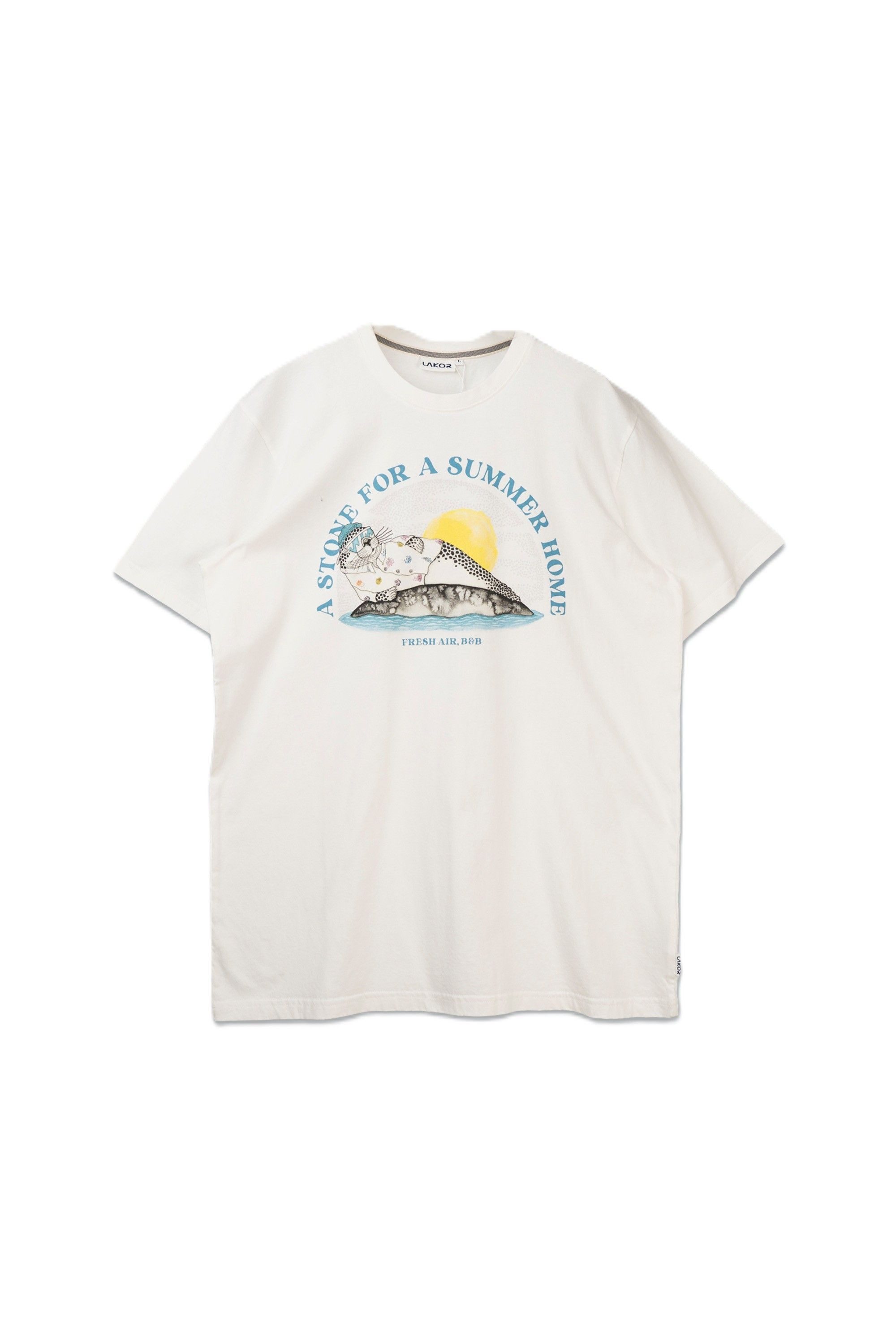 Lakor T-Shirt VACATION Stone