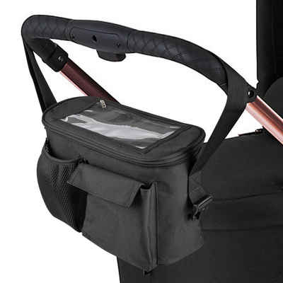 ONVAYA Kinderwagen-Tasche »Kinderwagen Organizer, grau oder schwarz, Kinderwagentasche«