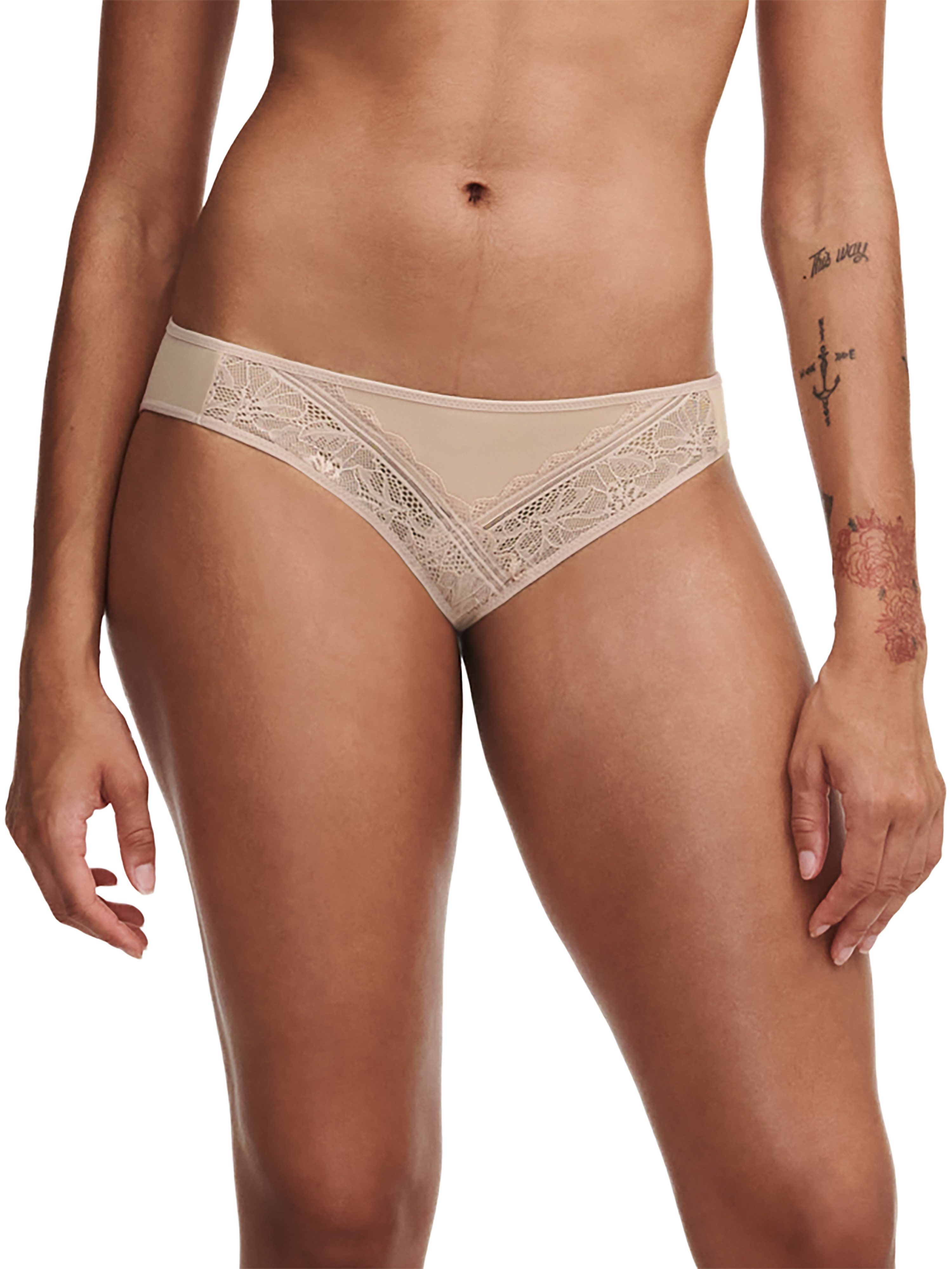 Chantelle Minislip FLORAL TOUCH Spitze, blickdichtes Gewebe