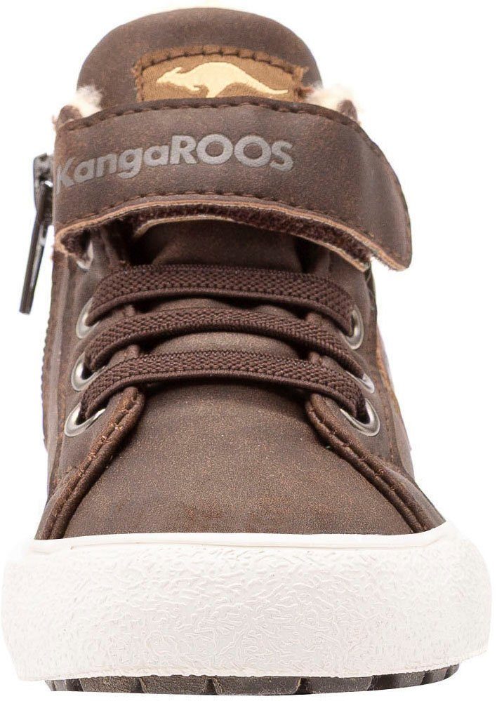 KangaROOS Kavu III Sneaker Warmfutter, Reißverschluss,Winterschuhe, Schnürboots, Sneakerboots