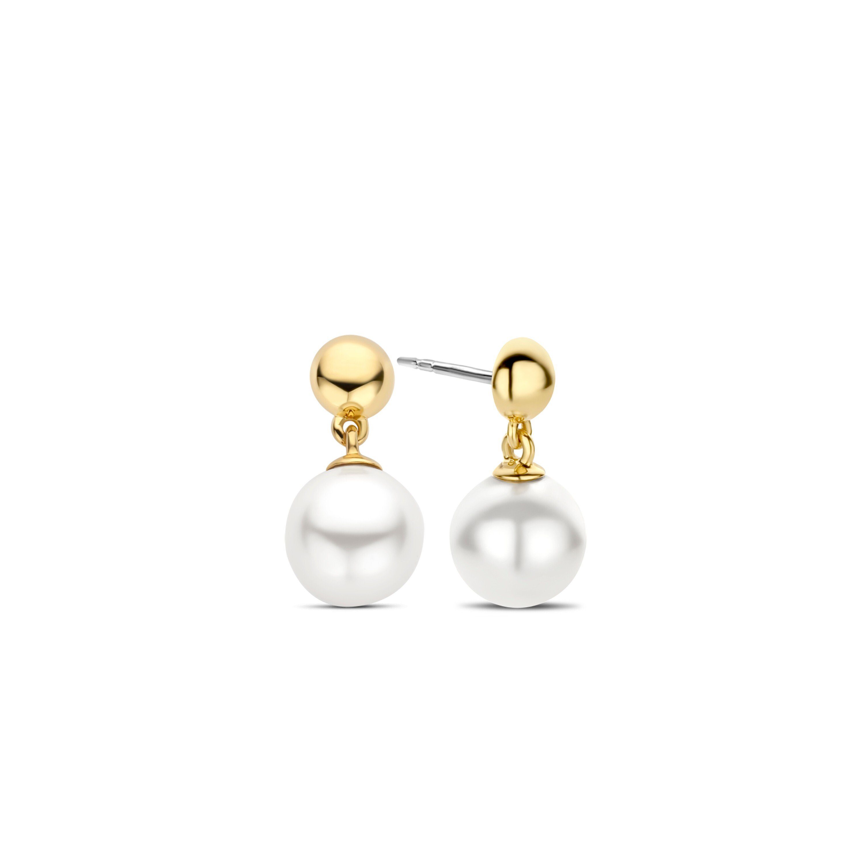 Paar Ohrstecker The Elegant Pearl Pendant 925er Sterlingsilber