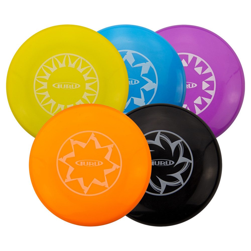 MTS Wurfscheibe Wurfscheiben-Set Disc Golf Mini Basket inklusive 5 Scheiben