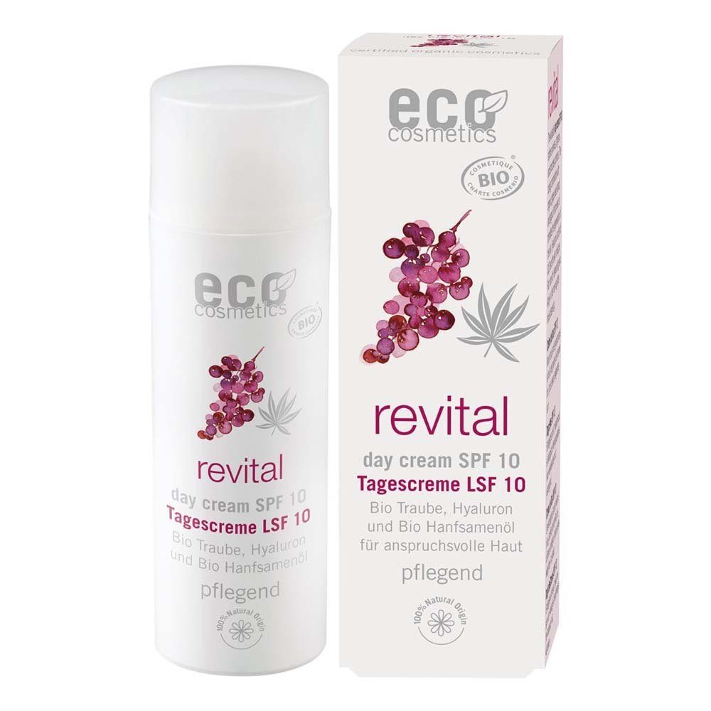 Eco Cosmetics Tagescreme revital - Tagescreme LSF10 50ml | Tagescremes
