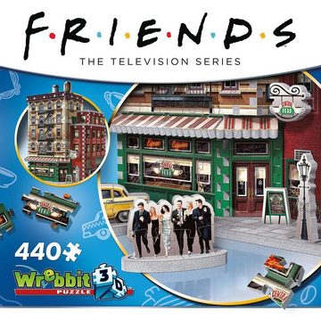 JH-Products Puzzle Friends - Central Perk (440 Teile) - 3D-Puzzle, 440 Puzzleteile