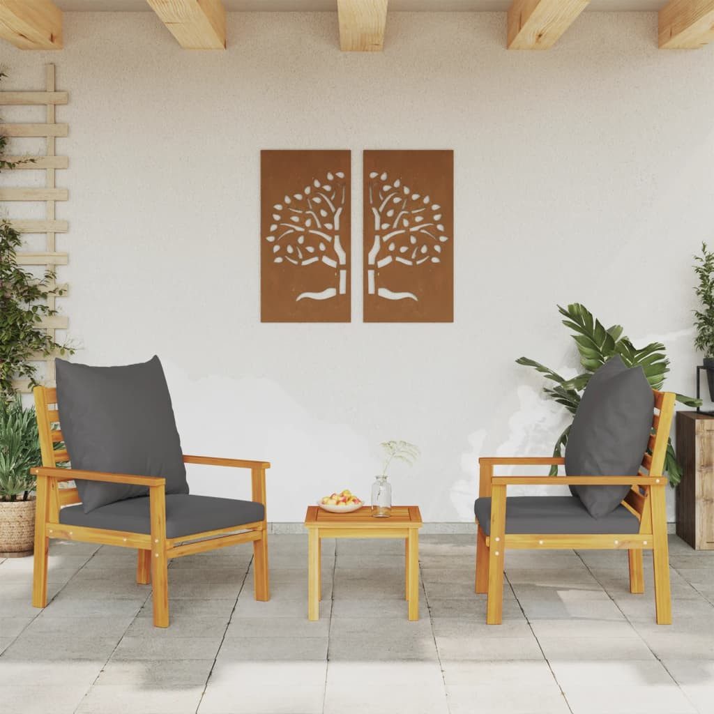 vidaXL Sofaelement Gartensessel 2 Stk. mit günstig online kaufen