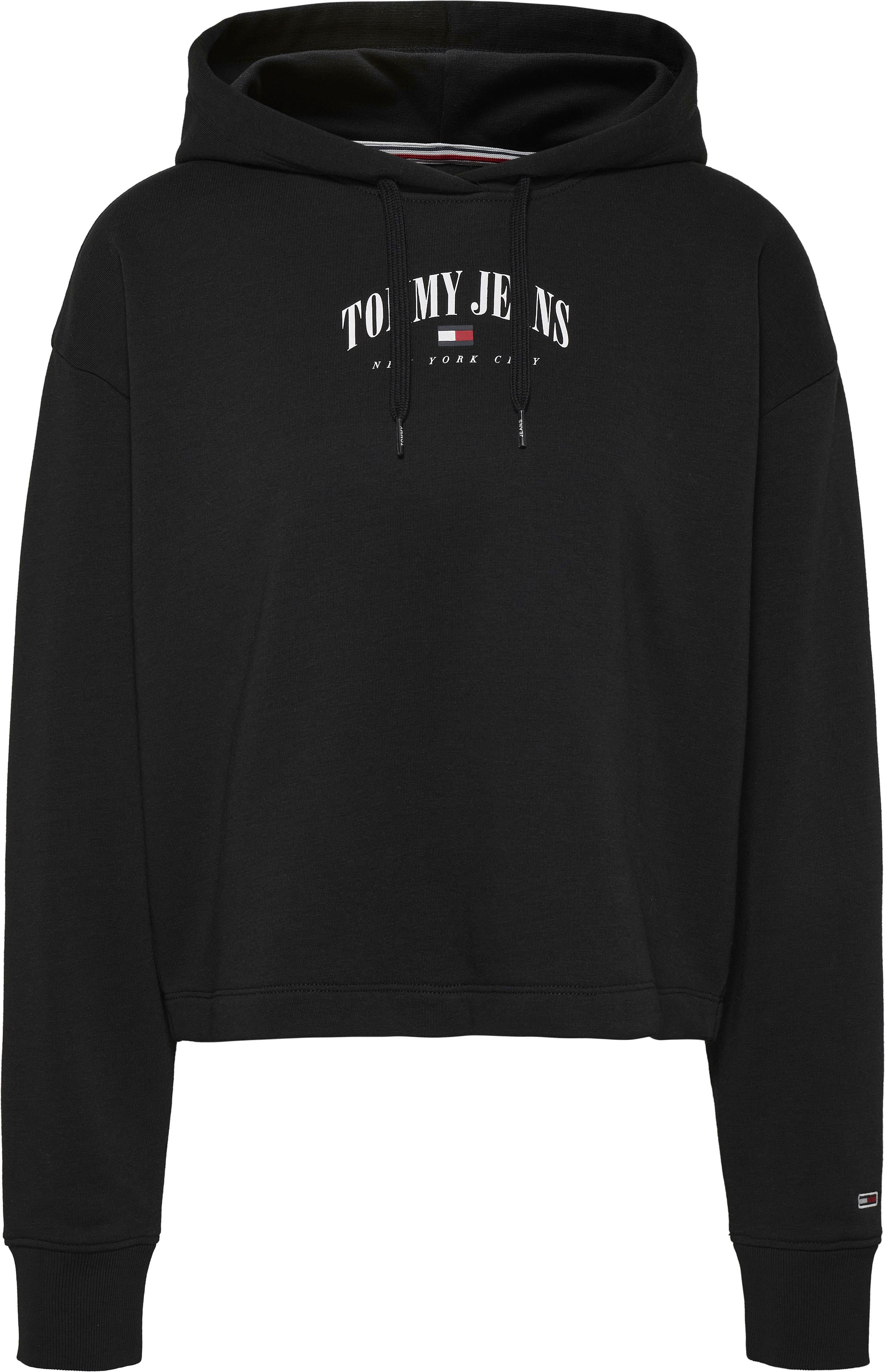 Tommy Jeans Kapuzensweatshirt Logo HOODIE 2 Black TJW ESSENTIAL LOGO mit Tommy RLX Jeans