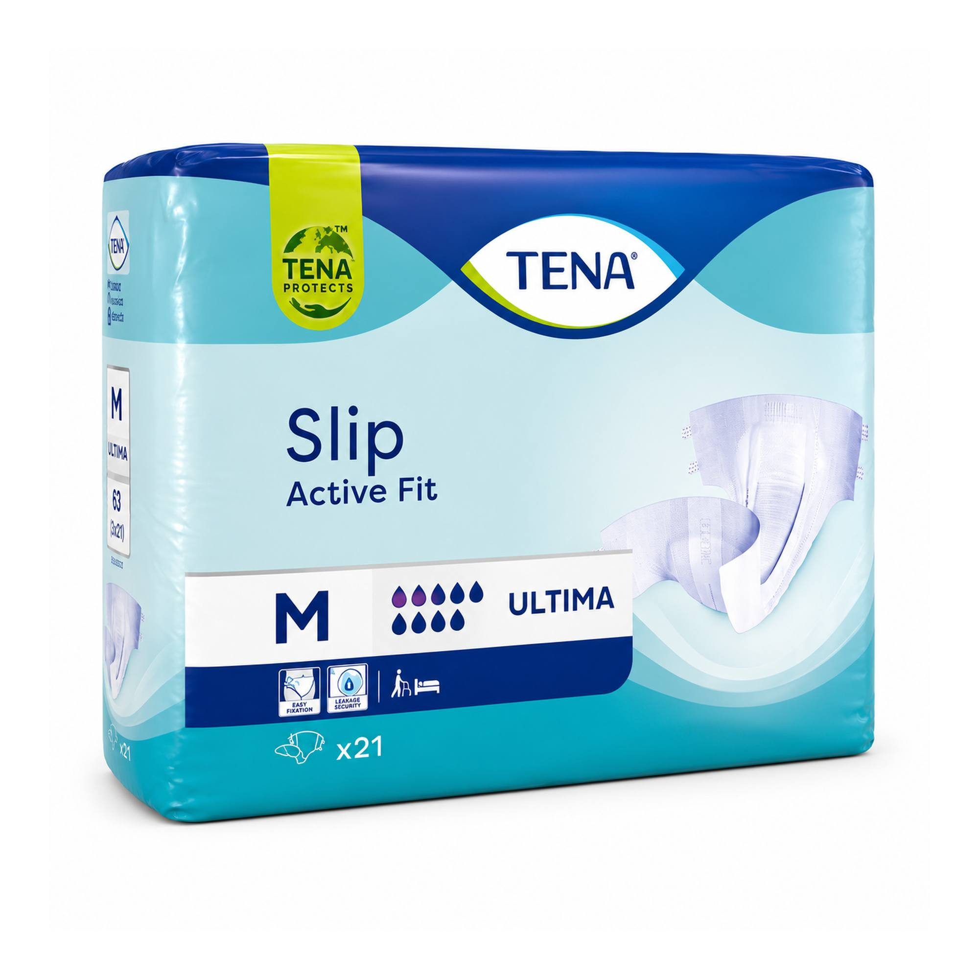 TENA Windeln Tena Slip Active Fit Ultima Medium 21 St 7322540795776