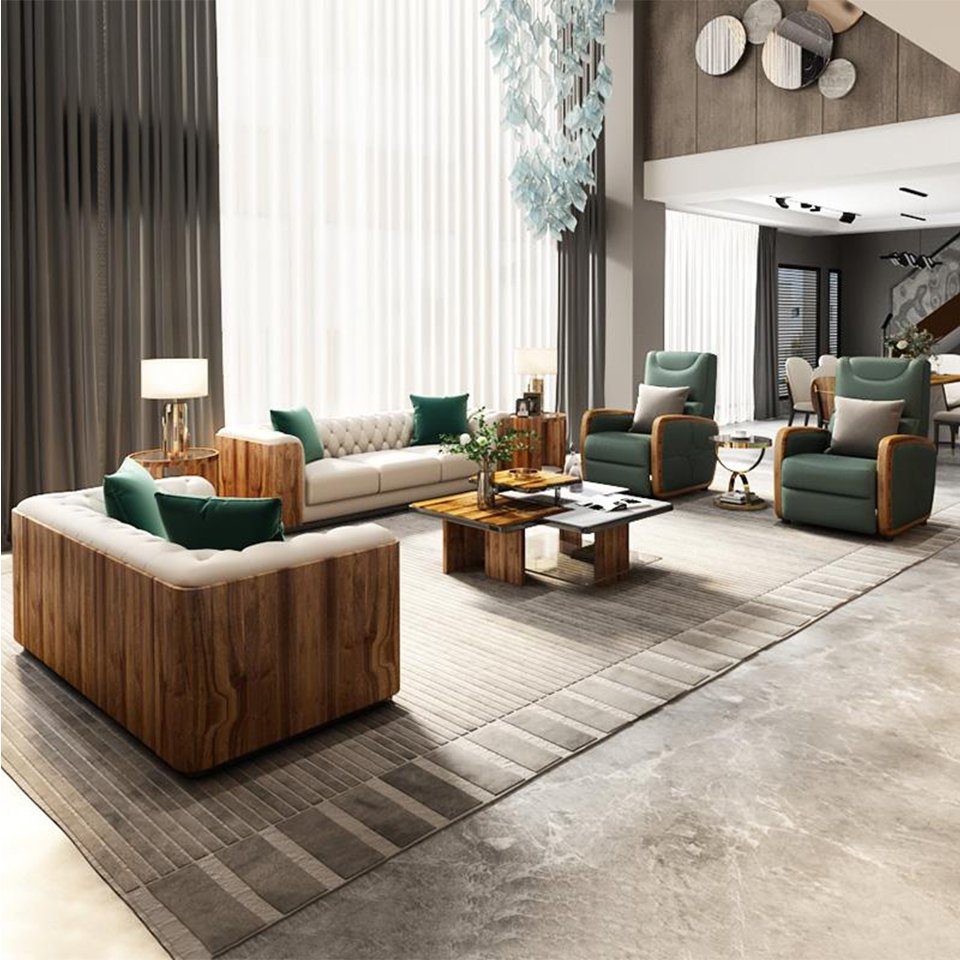 JVmoebel Sofa, Luxus Möbel Sofagarnitur Couch Sofa Polster Designer