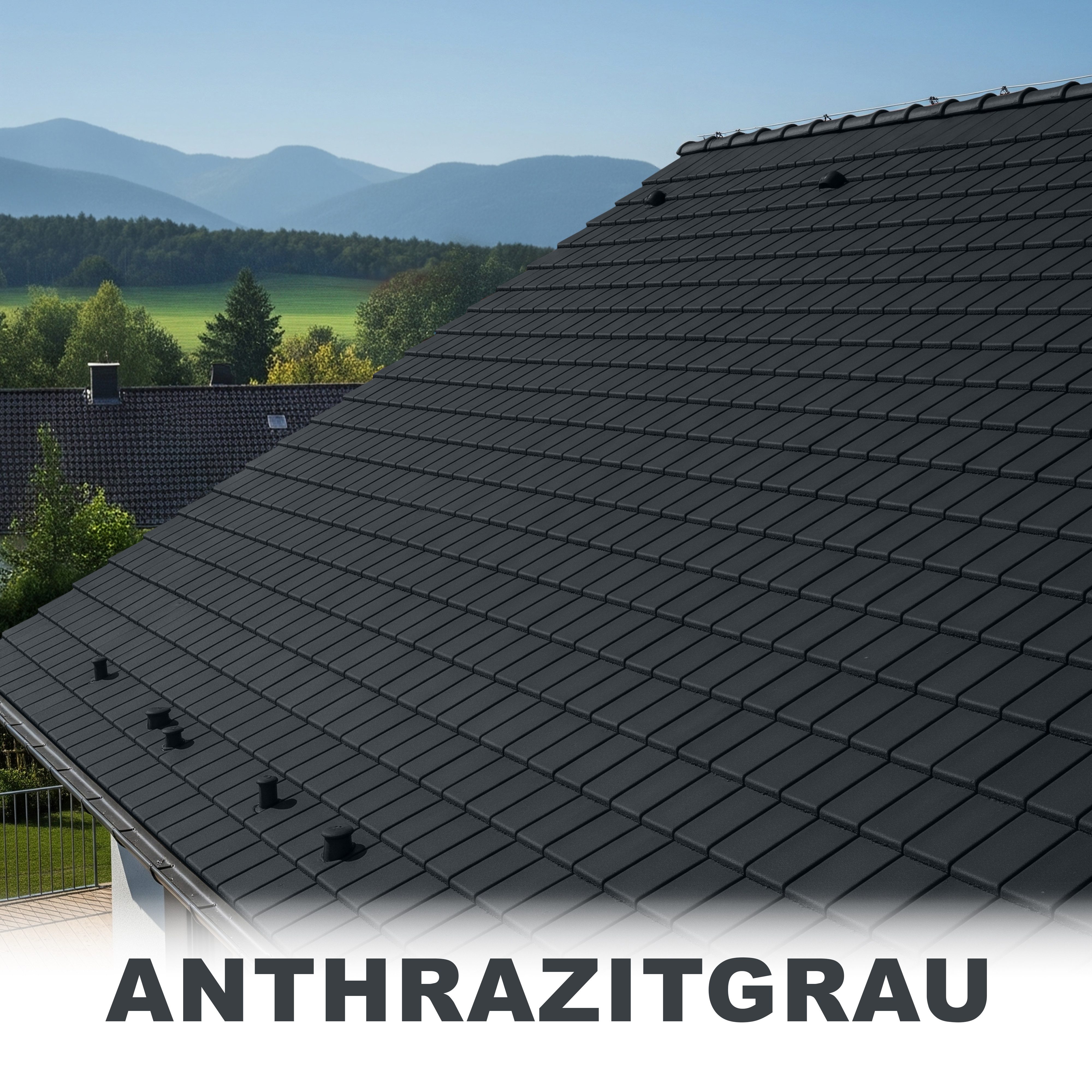 WO-WE Dachfarbe Dachfarbe Sockelfarbe Dachbeschichtung W510, 0.75-20L, Seidenglänzend