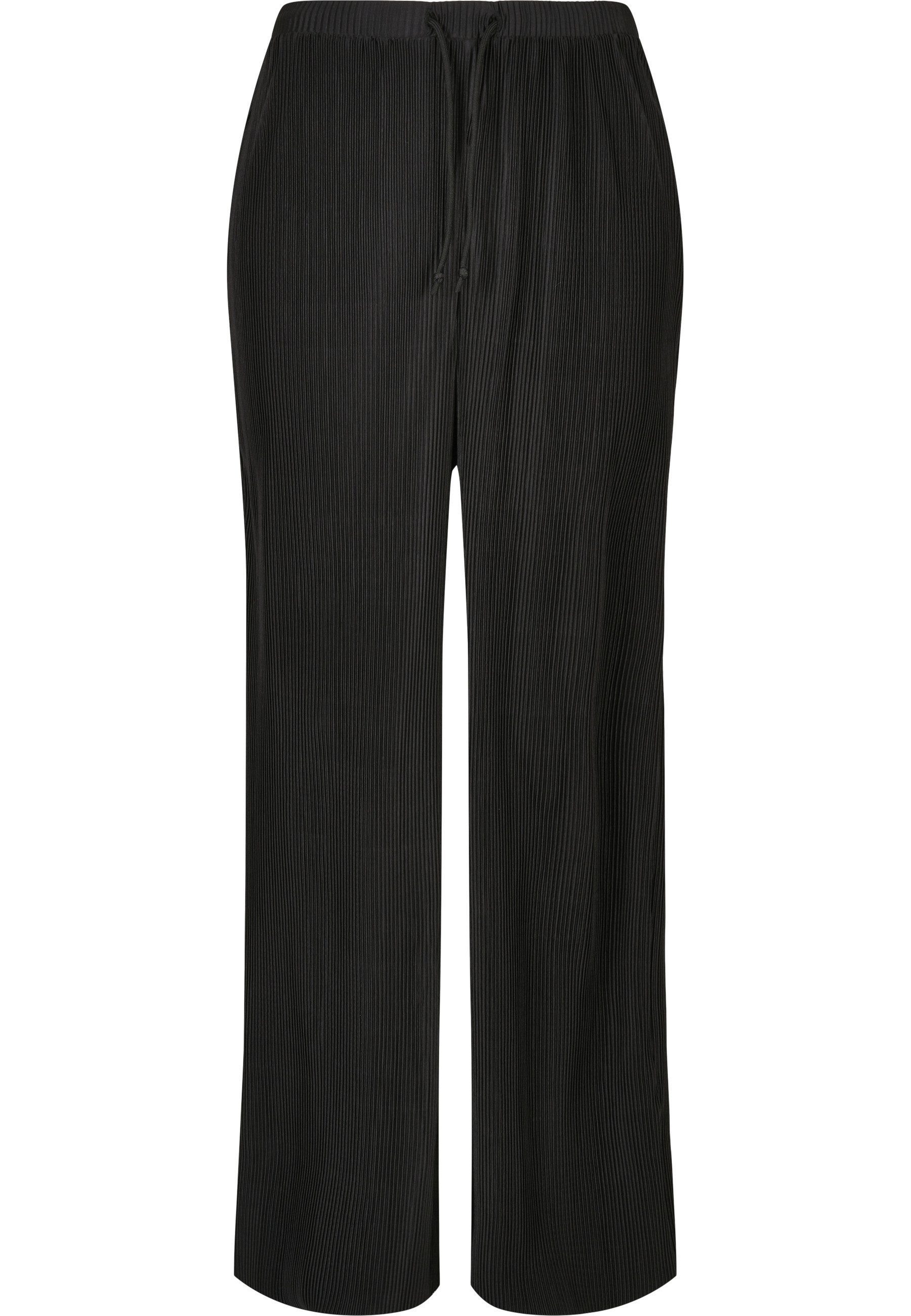 Stoffhose Urban Classics Damen Ladies Plisse Pants