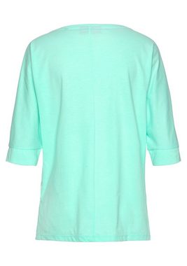 Elbsand 3/4-Arm-Shirt Iduna aus Baumwoll-Mix, lockere Passform, sportlich-casual