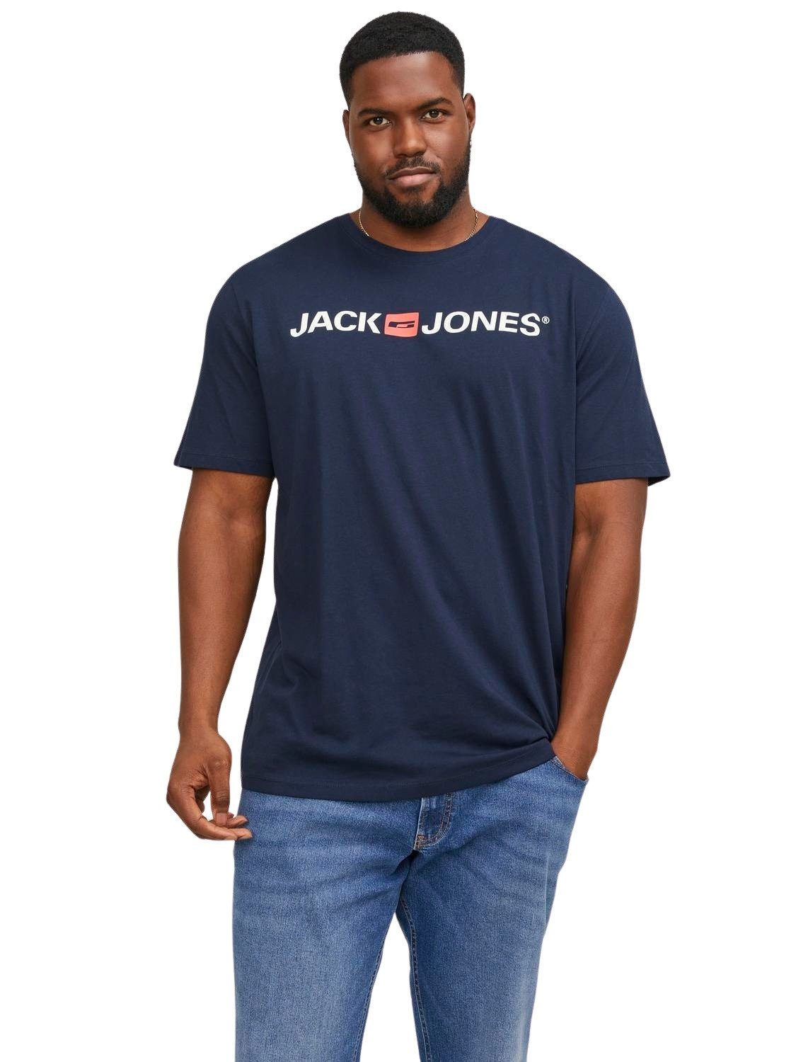 Jack & Jones PlusSize Print-Shirt Big Size Übergrößen T-Shirt günstig online kaufen