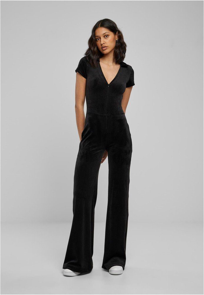 URBAN CLASSICS Overall Ladies Velvet Jumpsuit – Bild 5 von 5