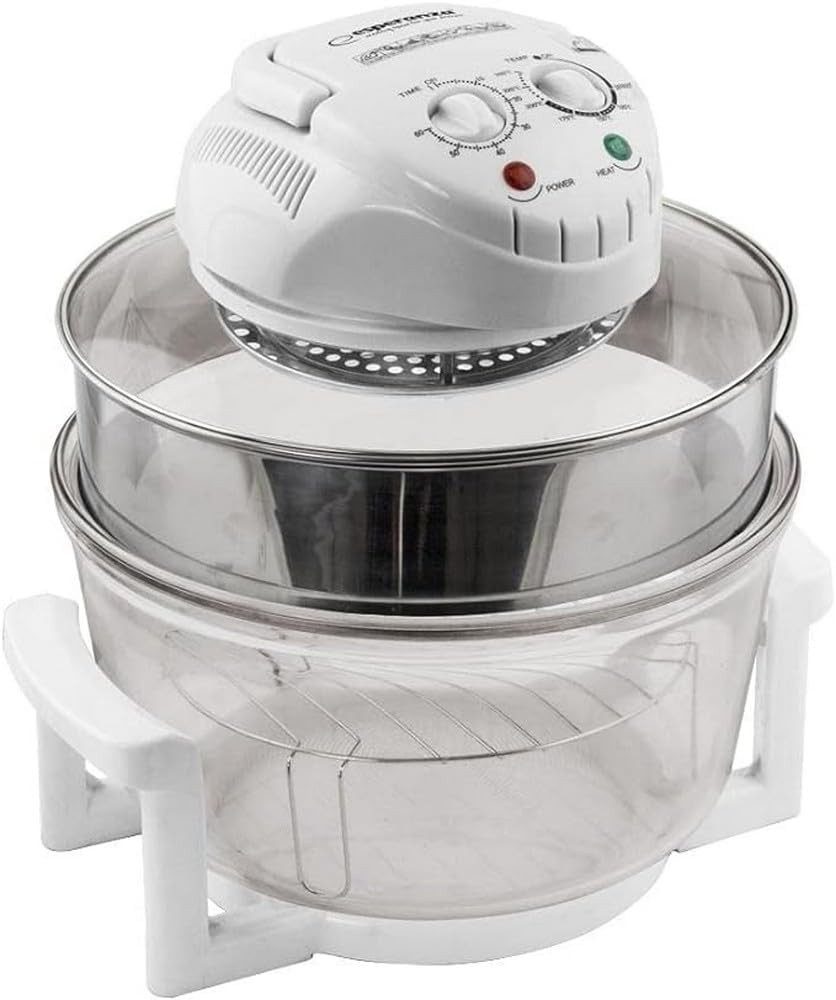 Esperanza Minibackofen 18L Halogenofen Heißluft Fritteuse Grill Ofen Konvektionsofen, Zeitschaltuhr, Temperatureinstellung und Sicherheitsabschaltung – Bild 2 von 3
