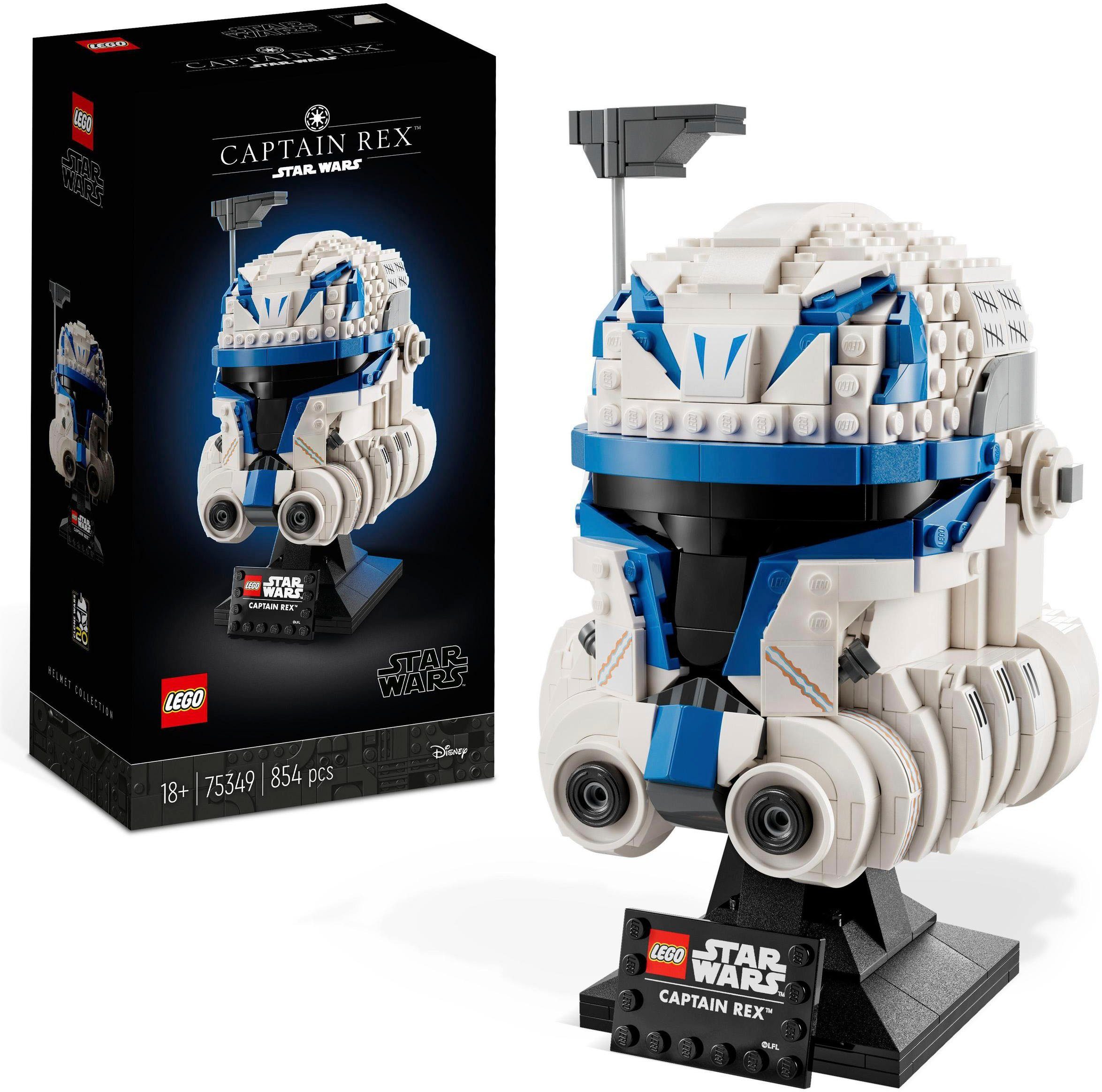 LEGO® Konstruktionsspielsteine Captain Rex™ Helm (75349), LEGO® Star Wars™, (854 St)