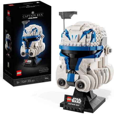 LEGO® Konstruktionsspielsteine Captain Rex™ Helm (75349), LEGO® Star Wars™, (854 St)