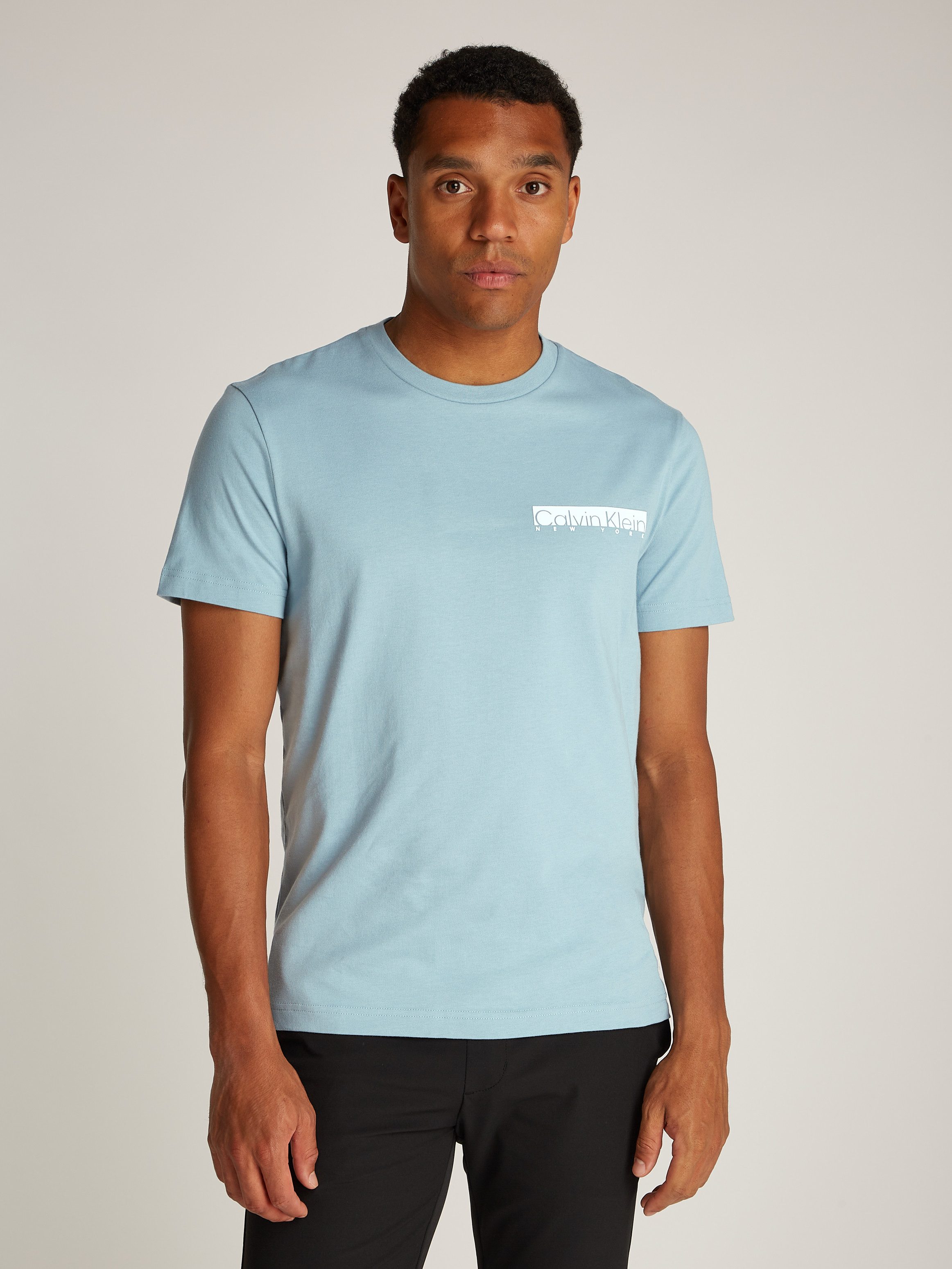 Calvin Klein Rundhalsshirt NY CHEST BOX günstig online kaufen