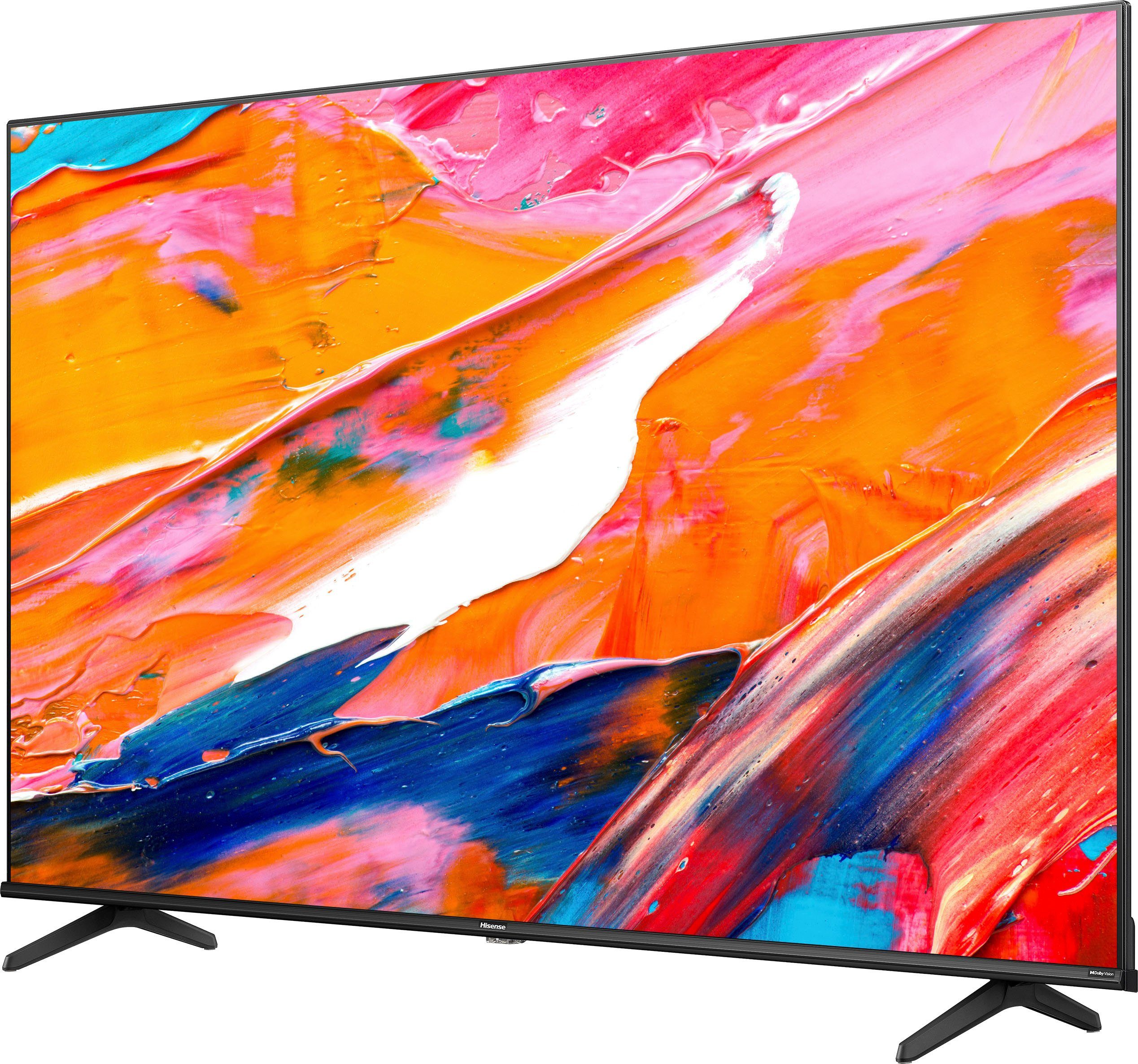 Dolby HD, Ultra cm/65 Hisense Smart-TV, LED-Fernseher DVB-C/S/S2/T/T2) Triple 4K (164 Tuner Zoll, Vision, Smart-TV, 65E61KT