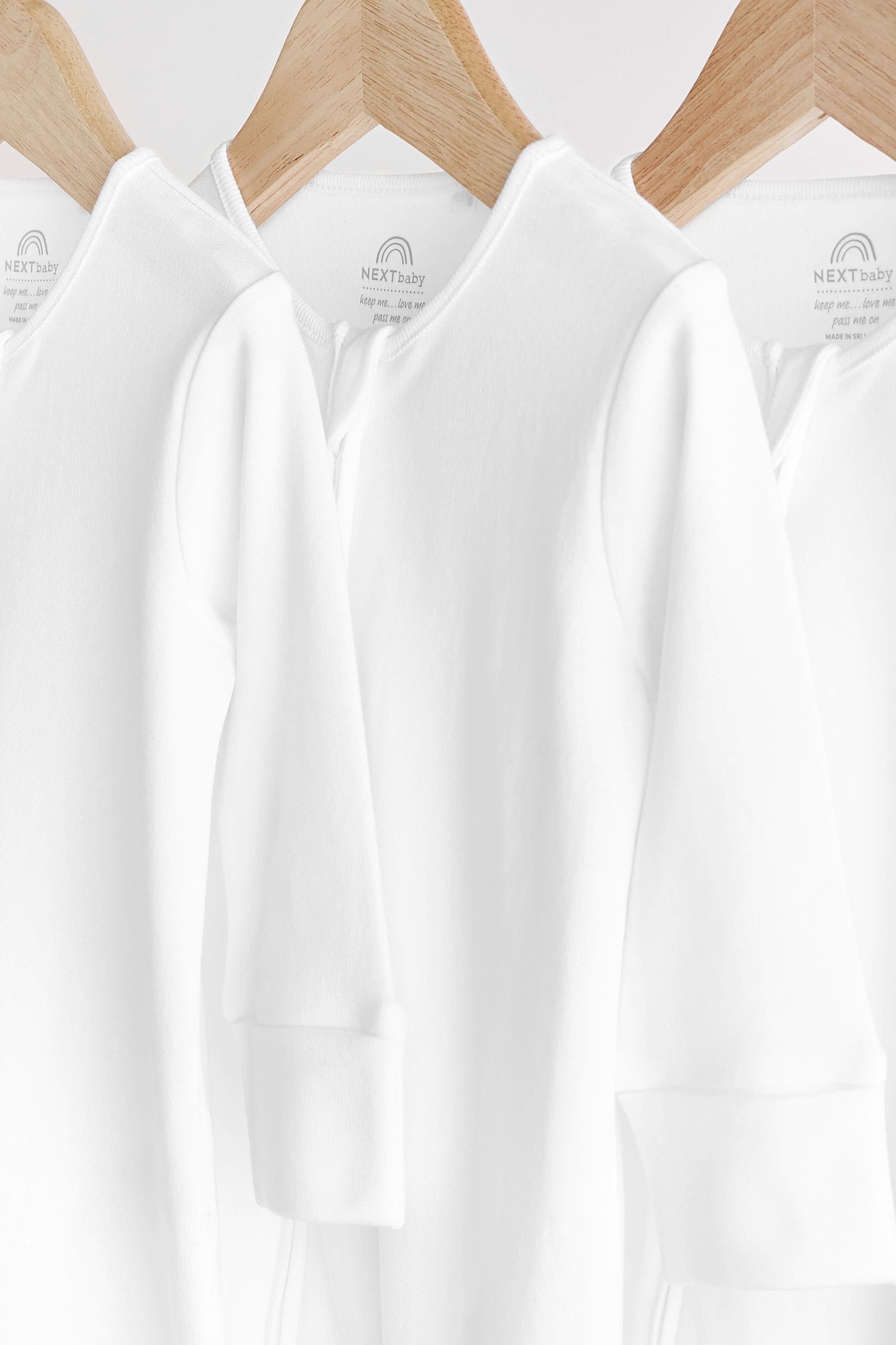 Next Schlafoverall Essential Babyschlafanzüge, 3er-Pack (3-tlg)
