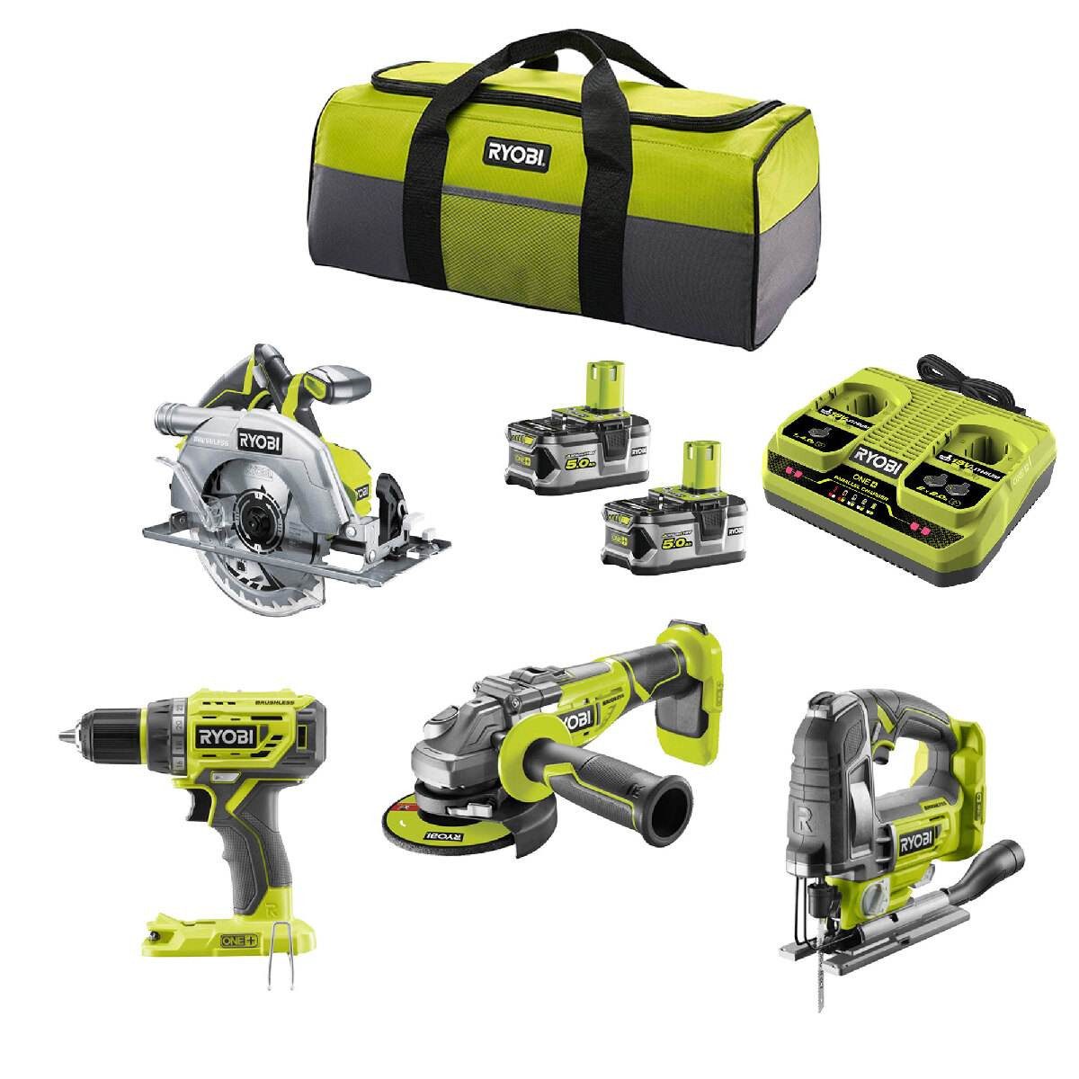 Ryobi Akkugerate Set